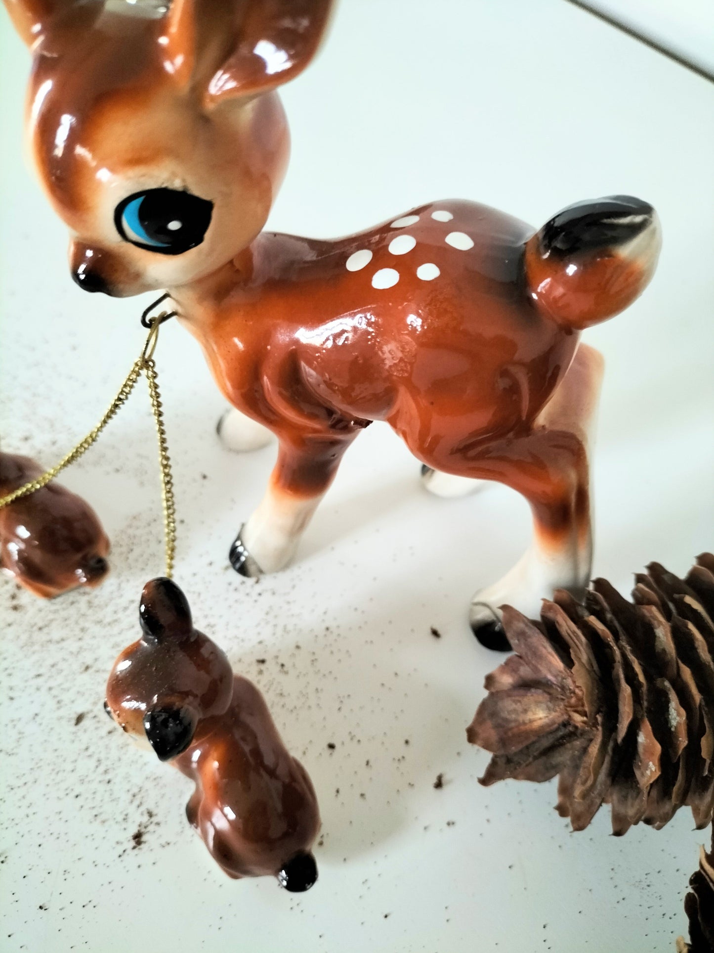 Trio biche et faons