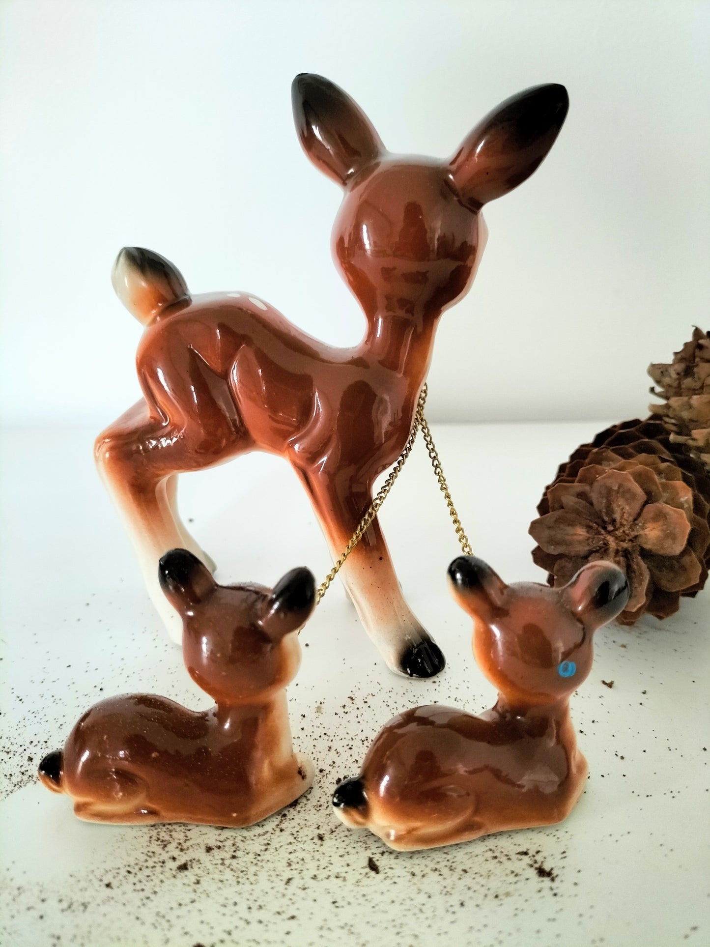 Trio biche et faons