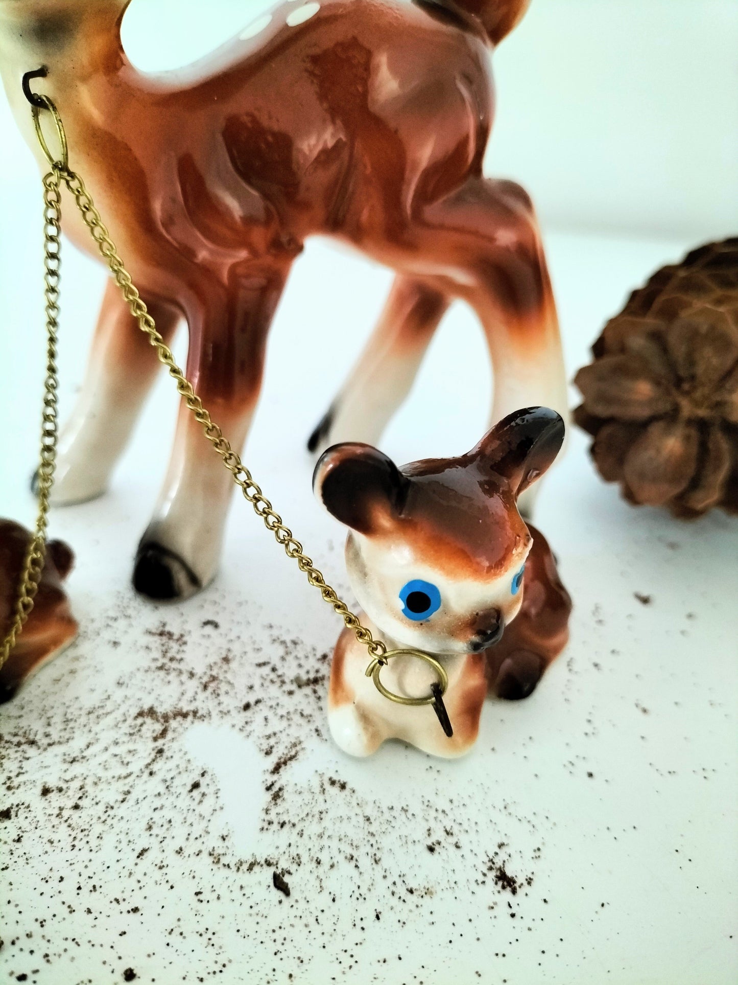 Trio biche et faons