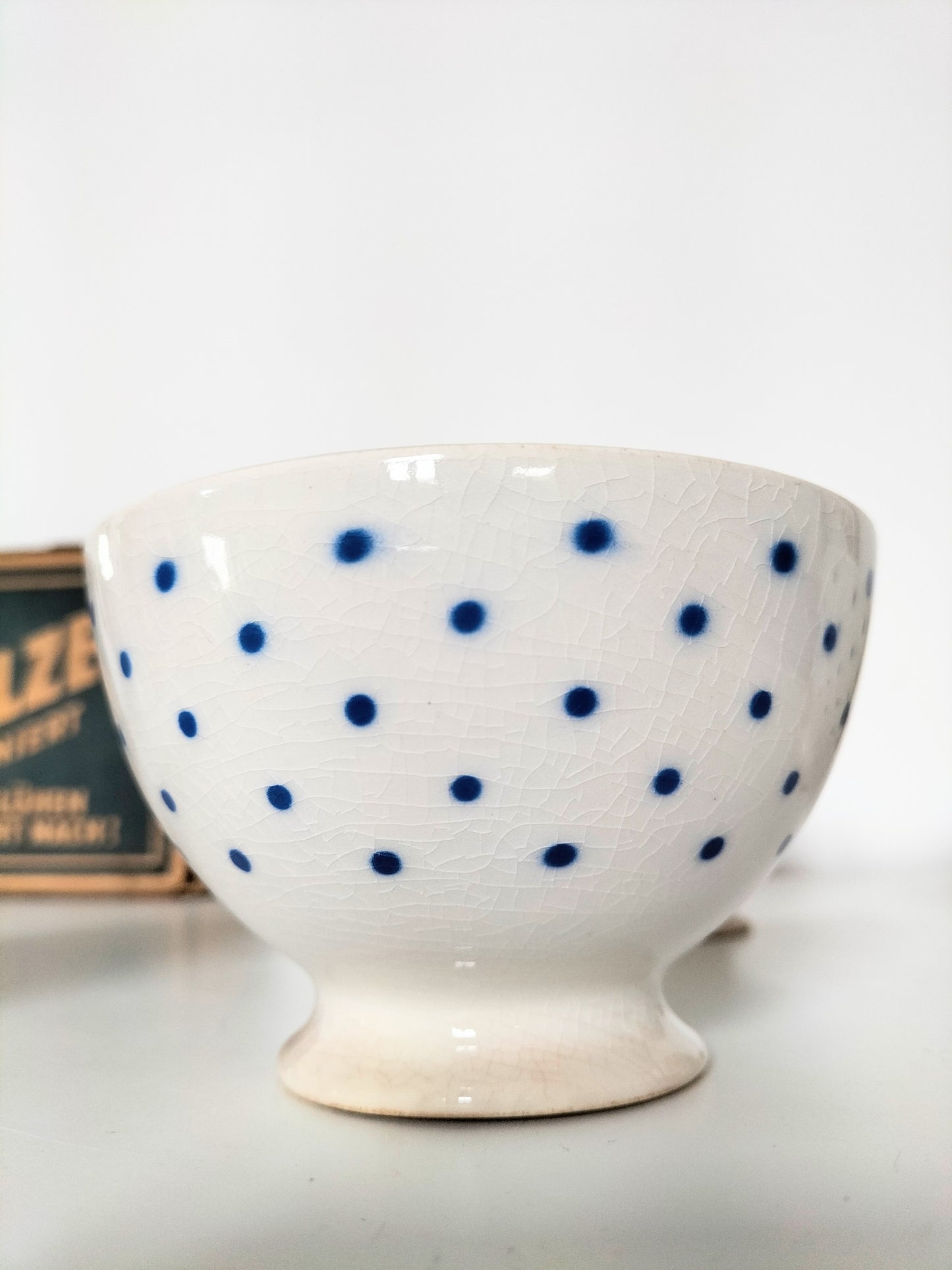 Bol Boch frères Keramis "le petit pois bleu"