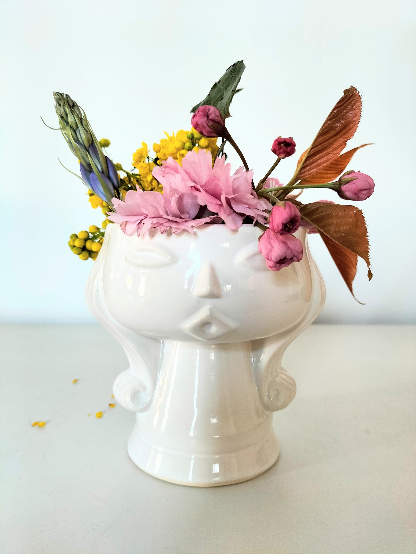 Cache-pot tête