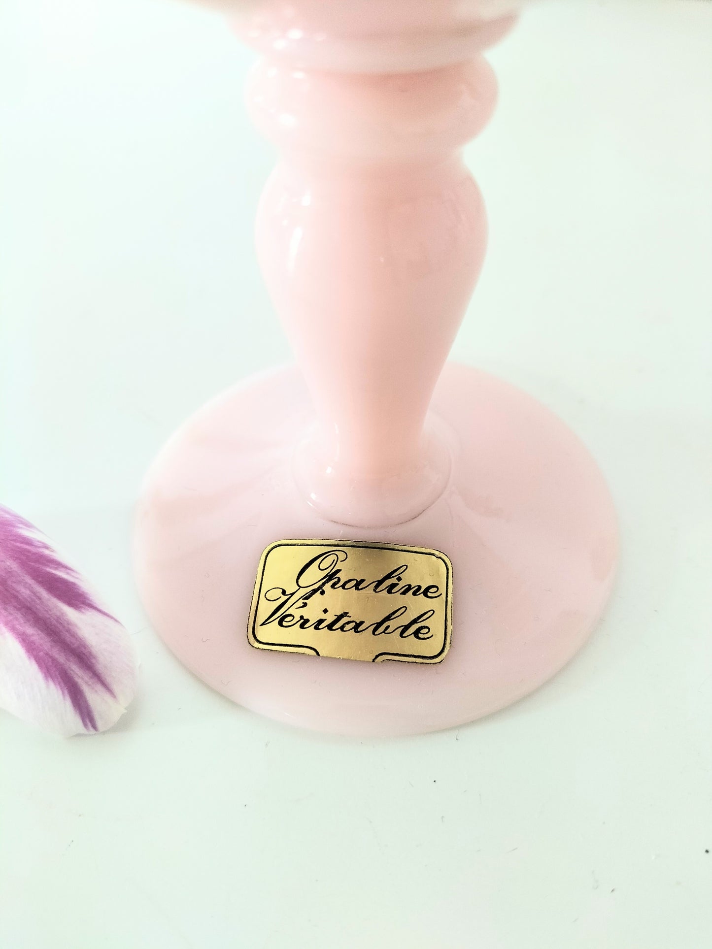 Vase en opaline