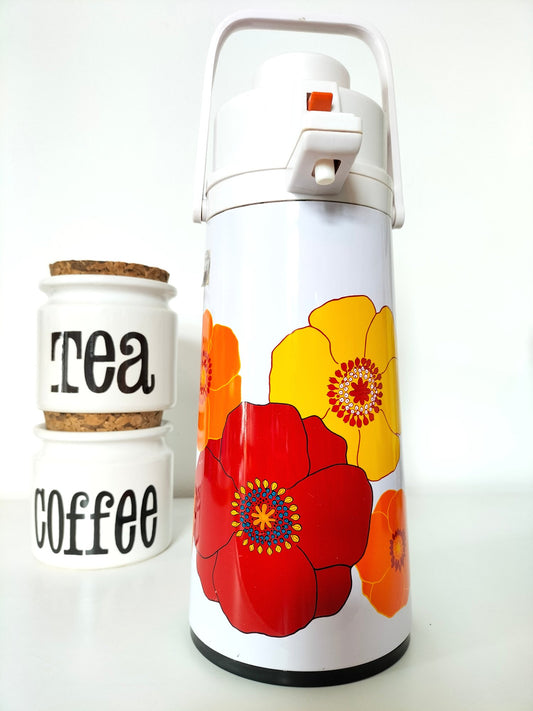 Thermos vintage Orchid