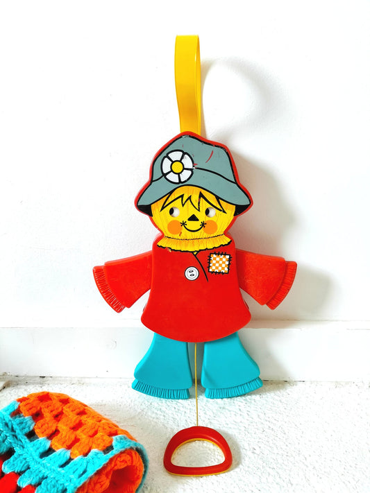 Jumping Jack épouvantail Fisher-Price 1978