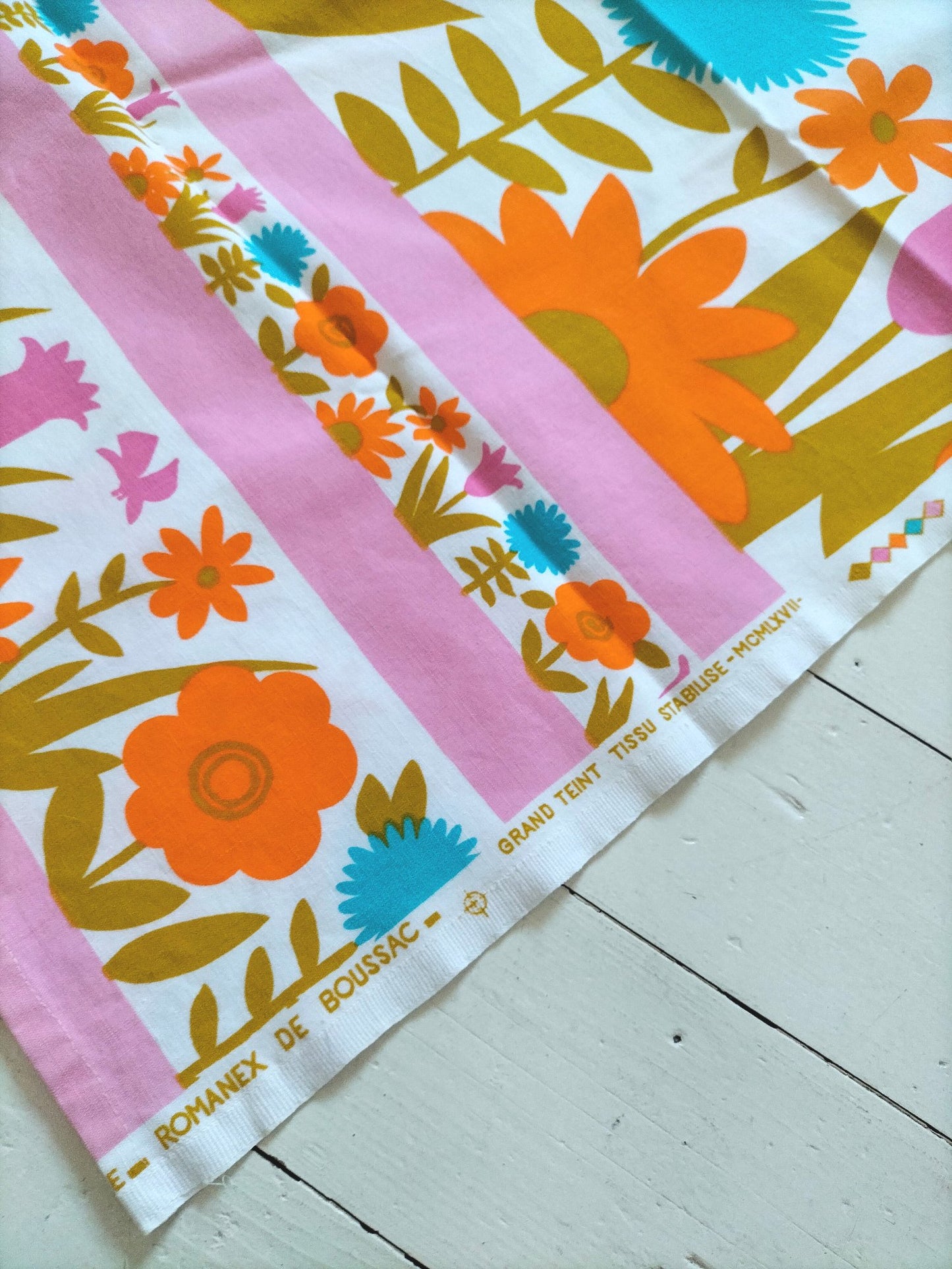 Coupon de tissu Romanex de Boussac