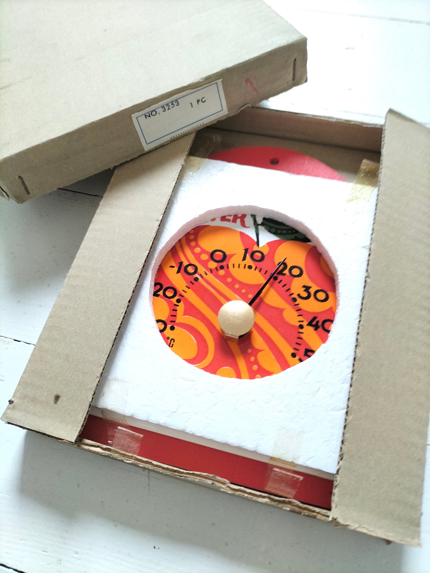 Thermomètre mural d'intérieur