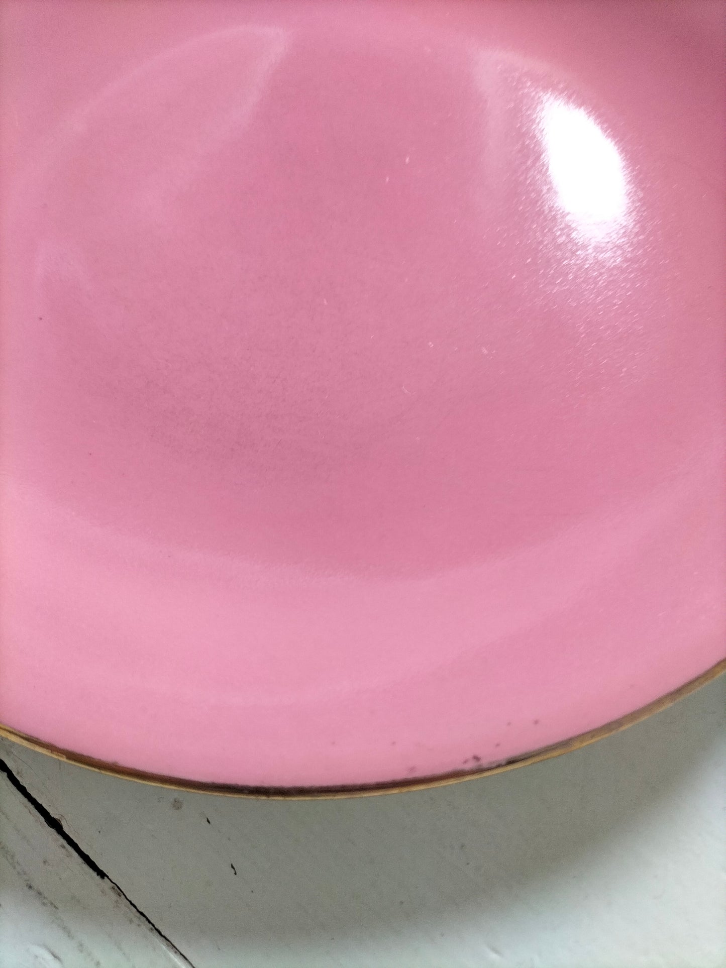 Assiette plate Boch Napoli Saturne