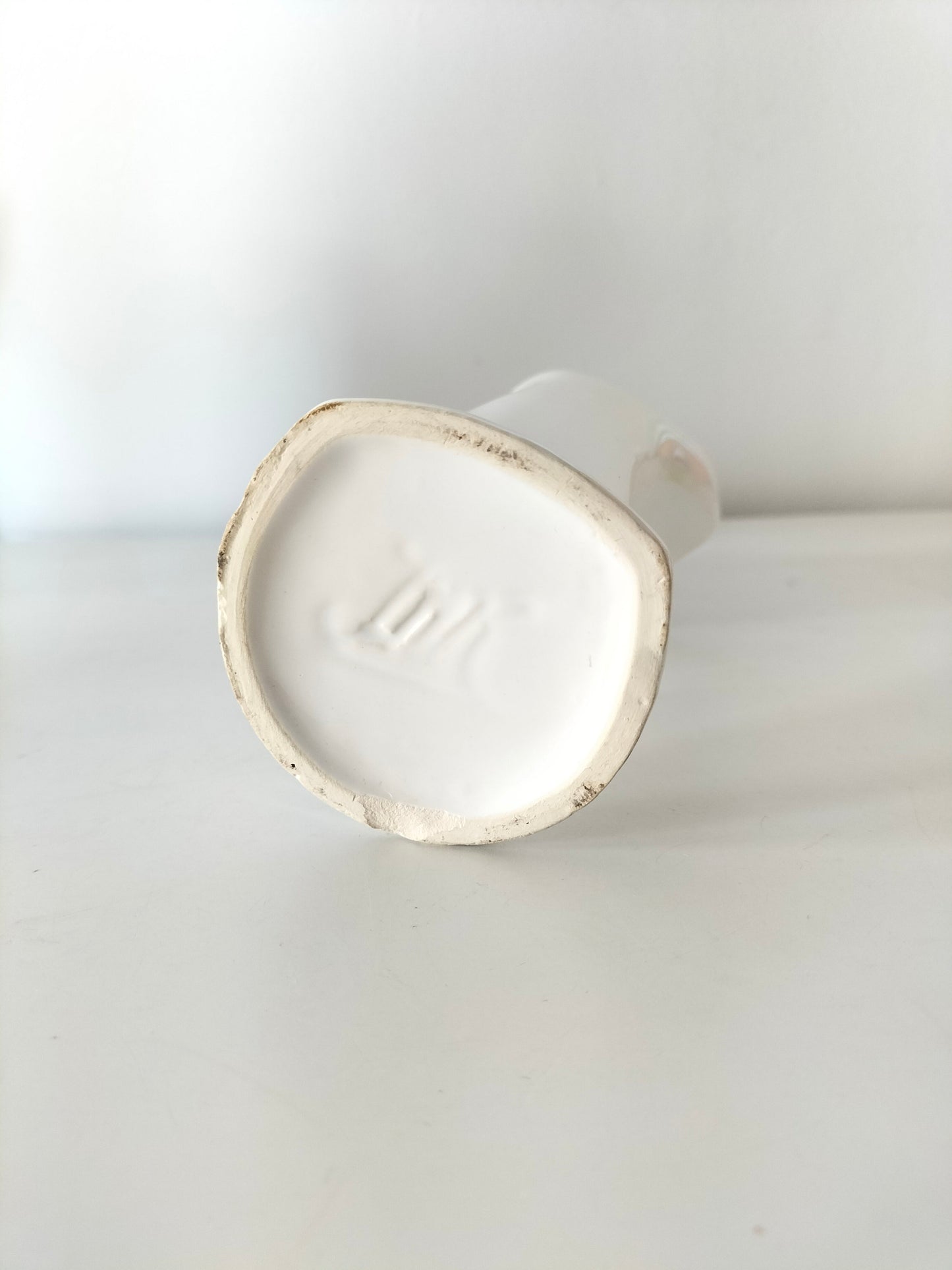 Baguier main soliflore JMR blanc nacré