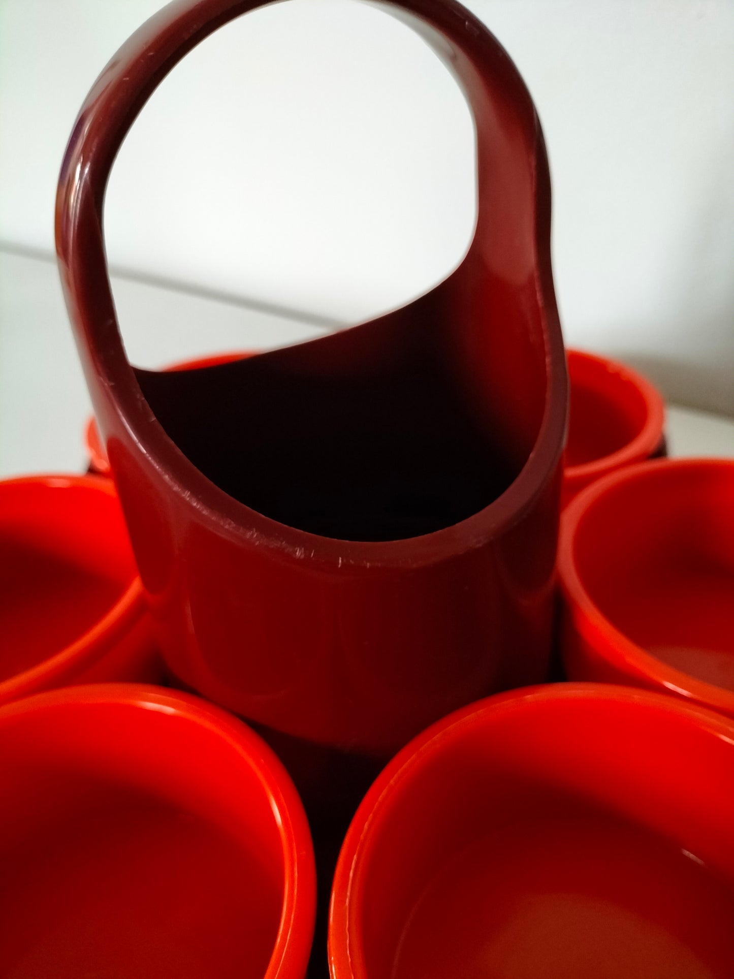 Serviteur à apéritif fleur Emsa - orange