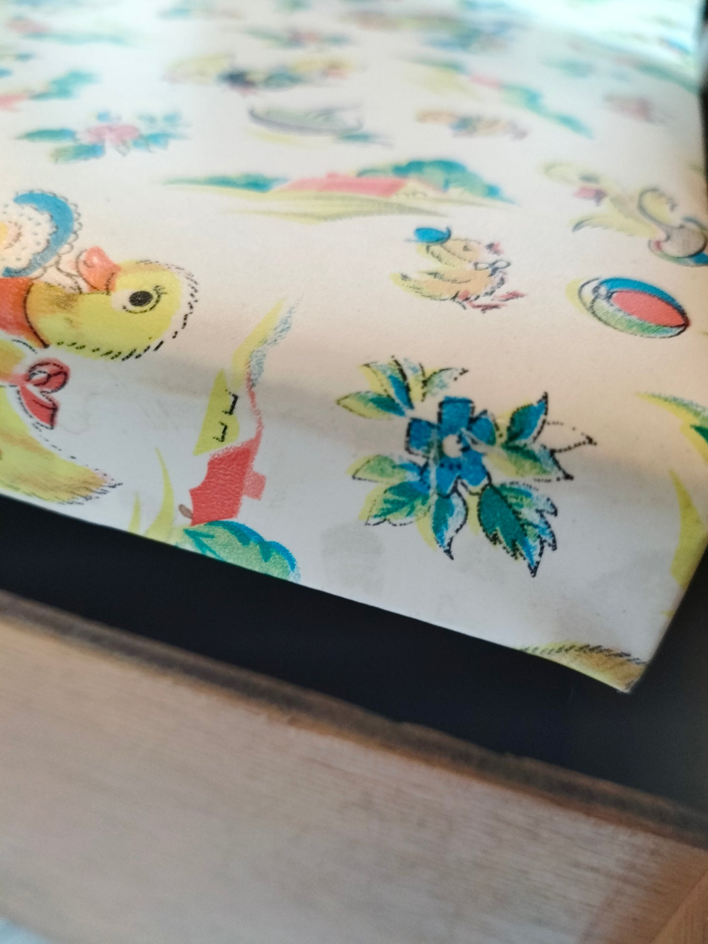 Banc coffre en bois enfant