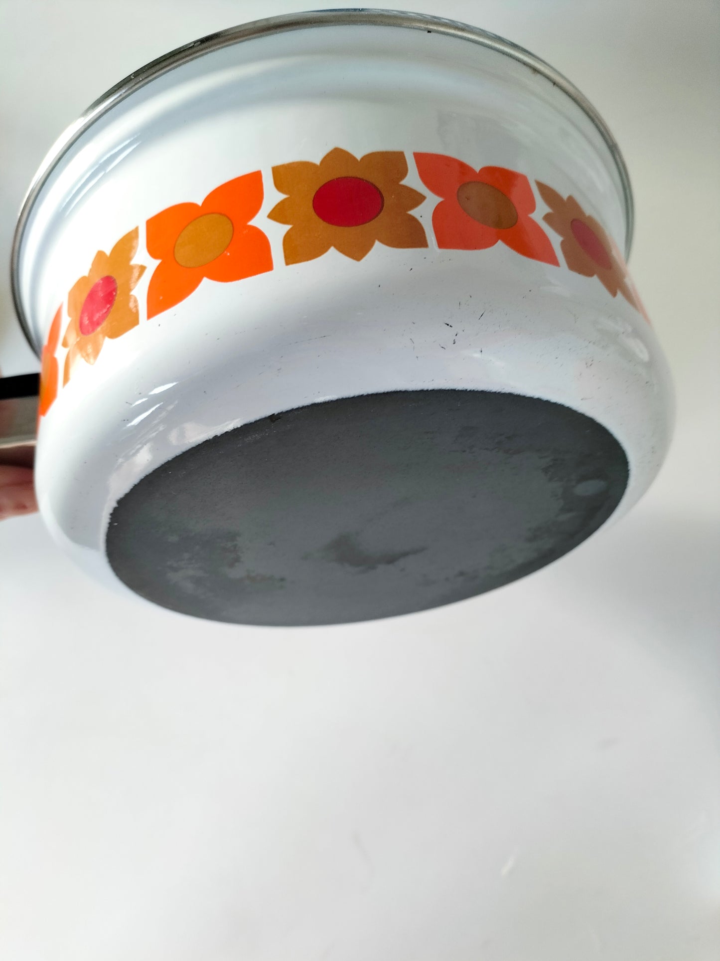 Casserole émaillée vintage