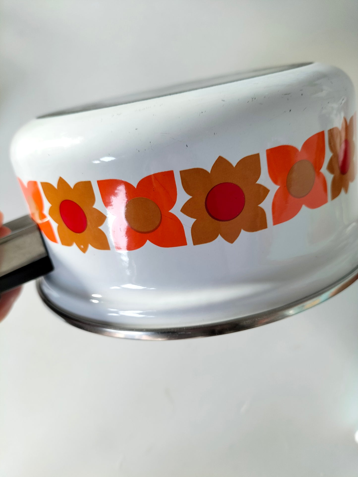 Casserole émaillée vintage