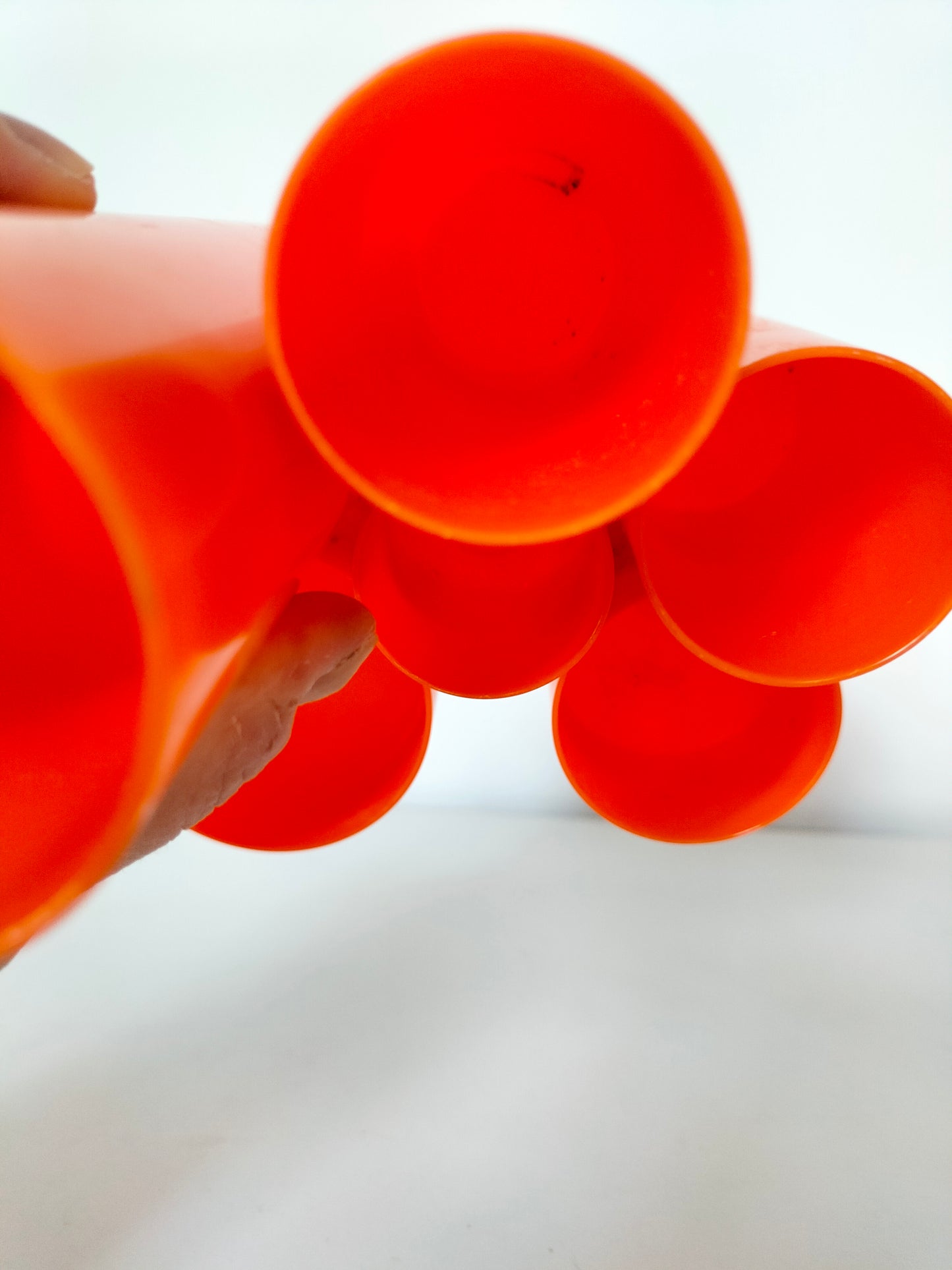 Organiseur de bureau vintage orange