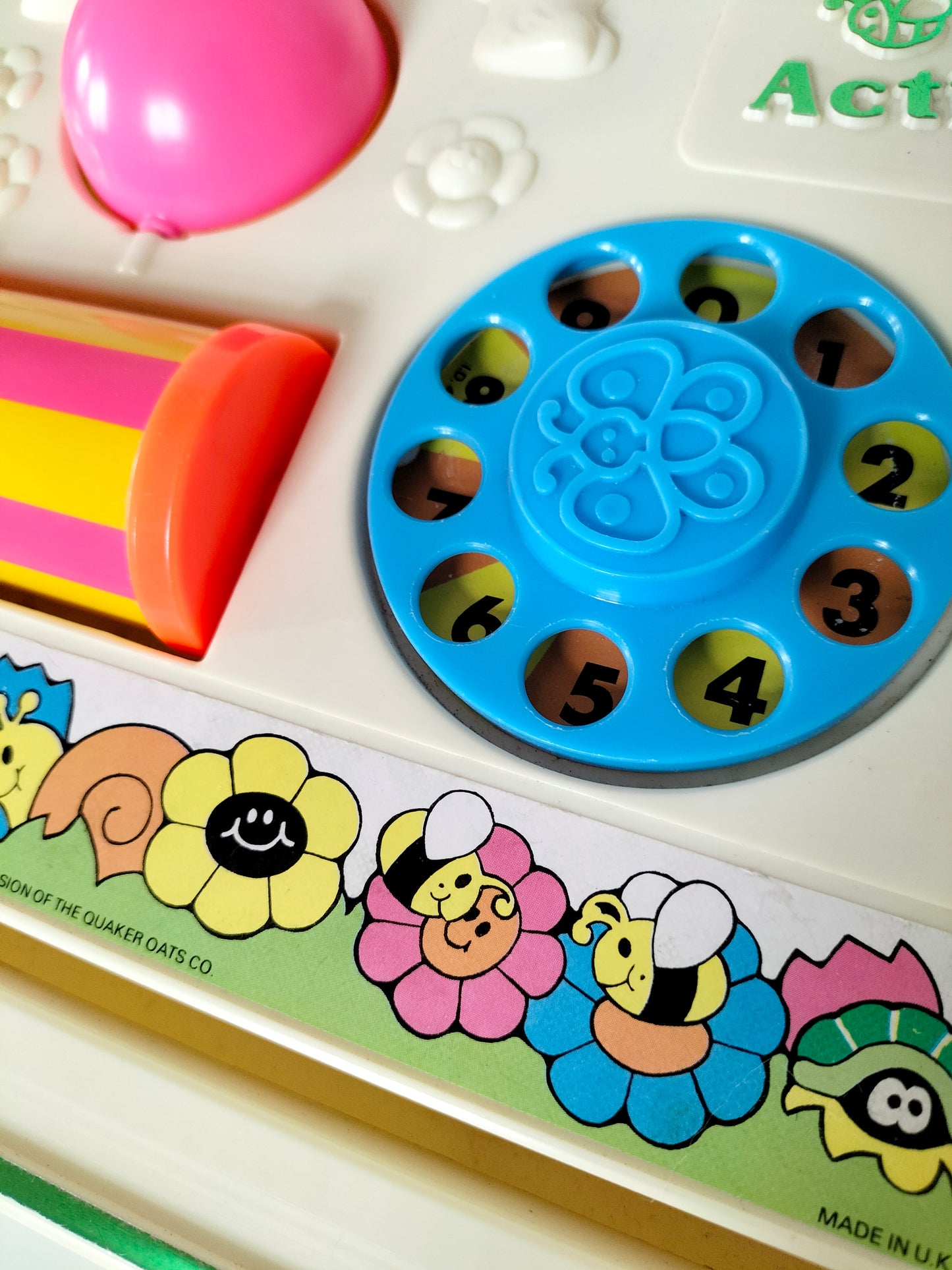Tableau d'éveil Activity Center Fisher Price 1984