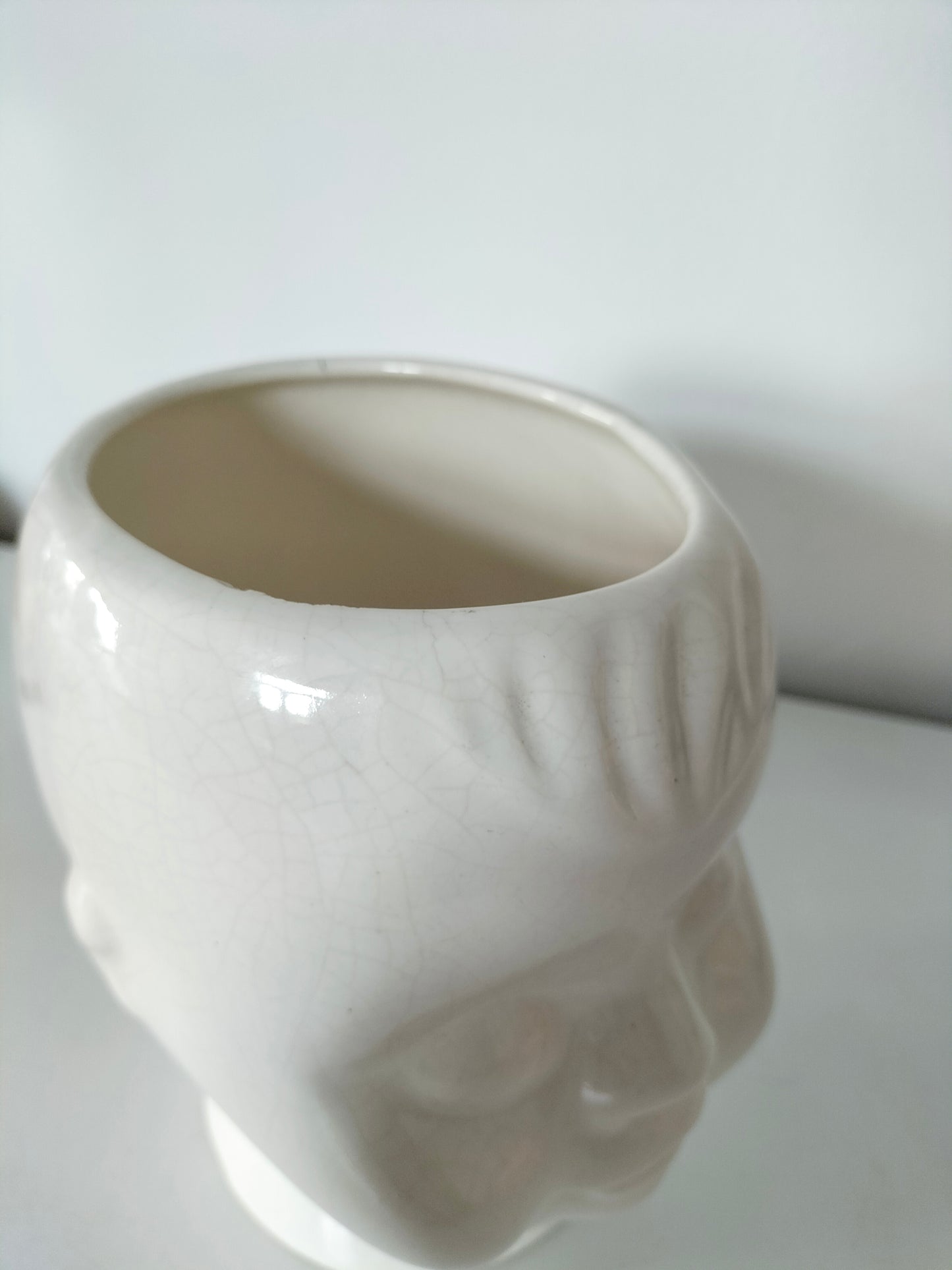 Cache-pot tête