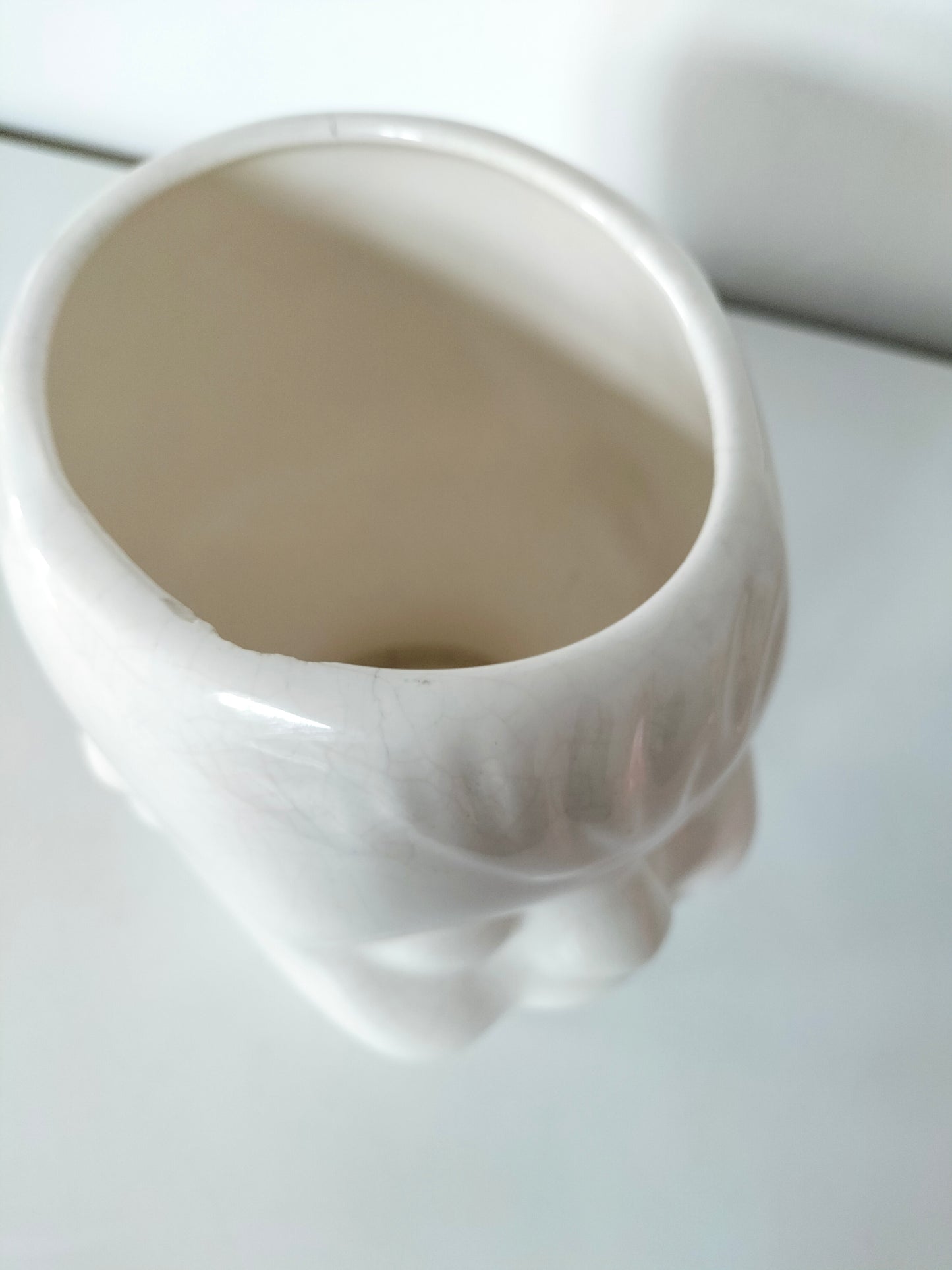 Cache-pot tête