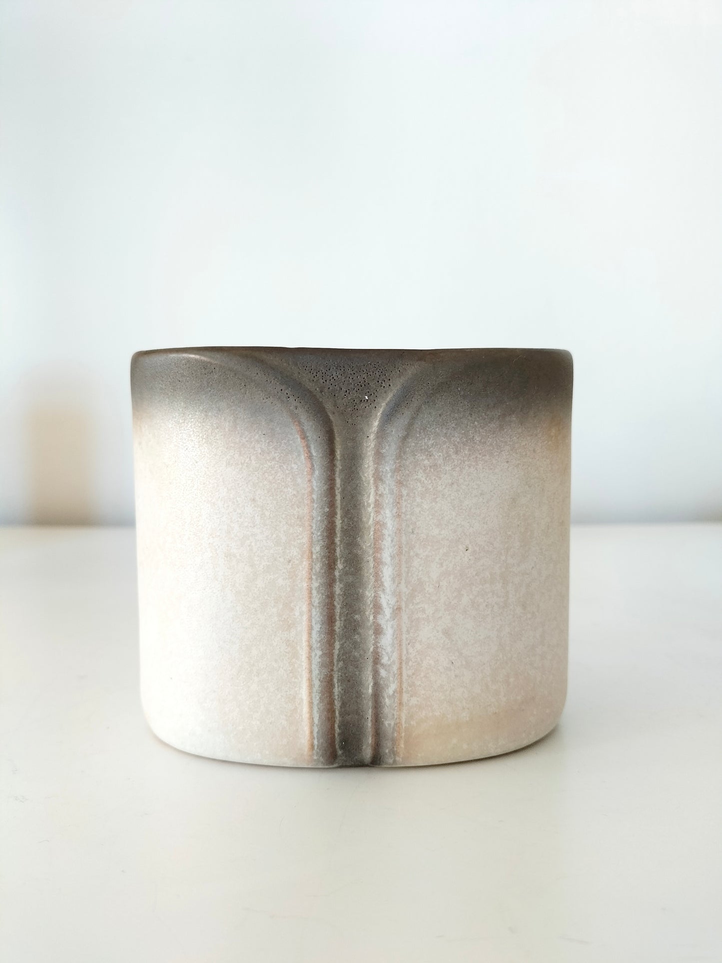 Petit vase/ pot/ photophore en grès au choix