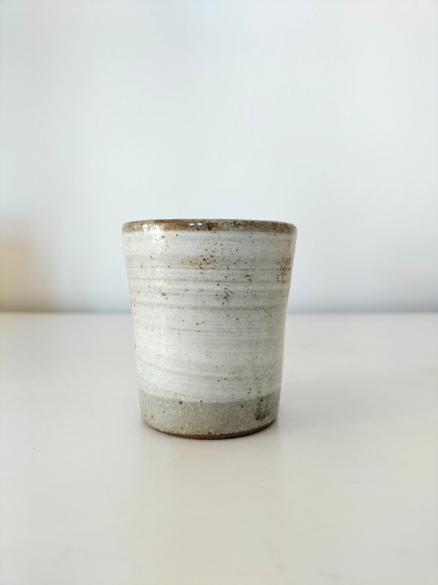 Petit vase/ pot/ photophore en grès au choix
