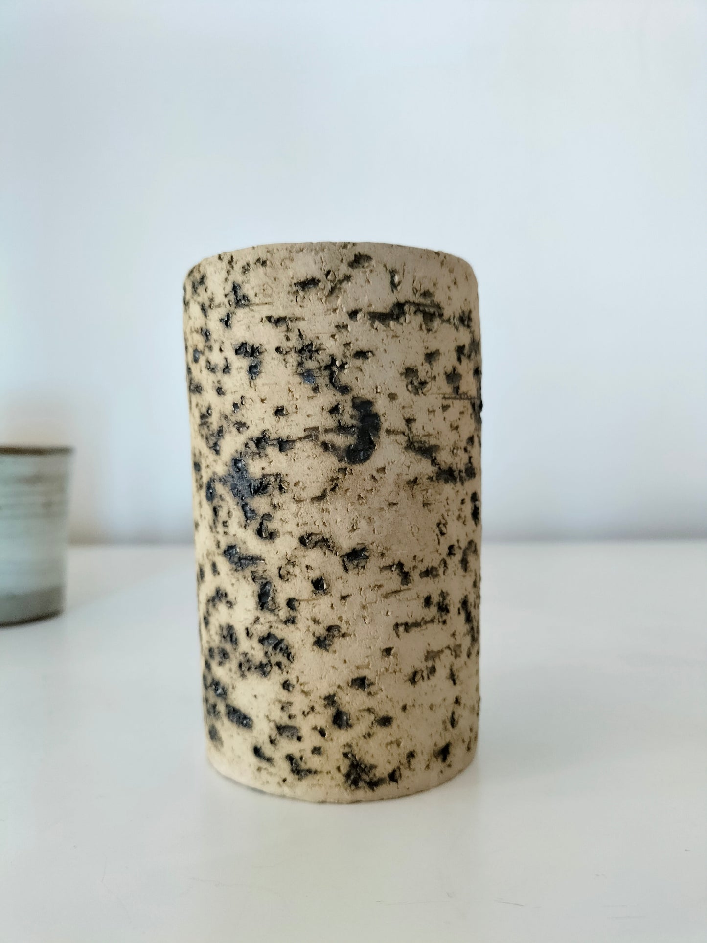 Petit vase/ pot/ photophore en grès au choix