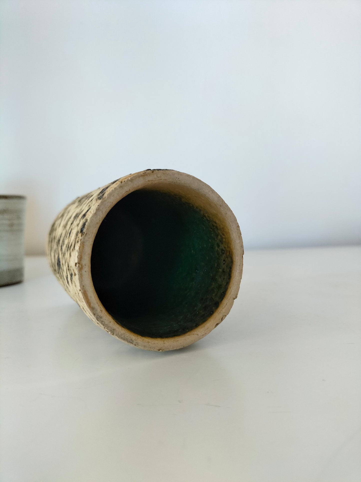 Petit vase/ pot/ photophore en grès au choix
