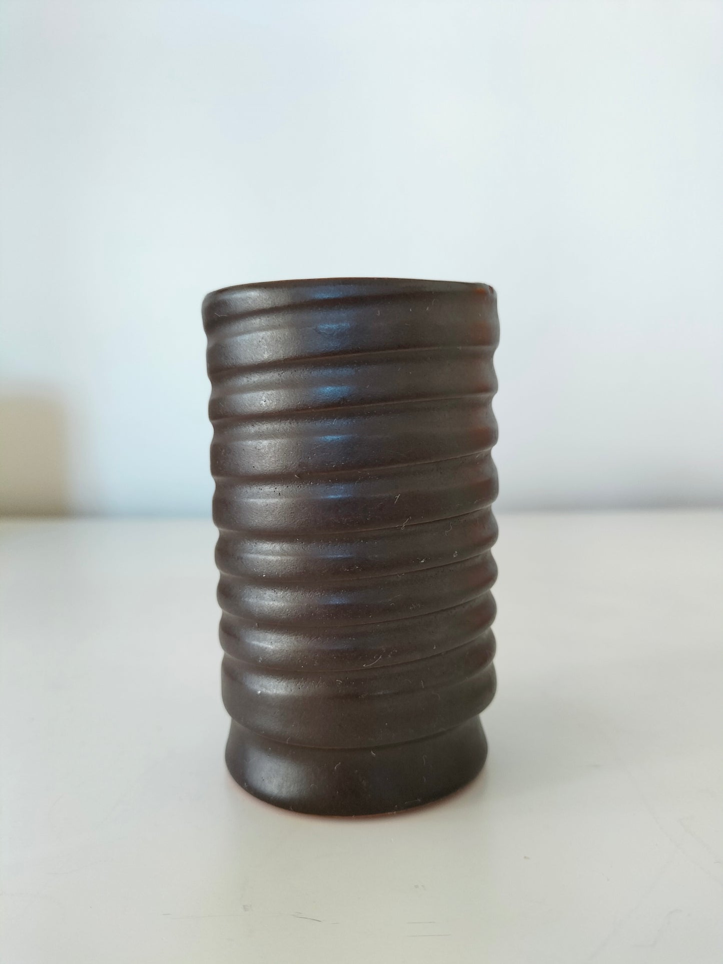Petit vase/ pot/ photophore en grès au choix