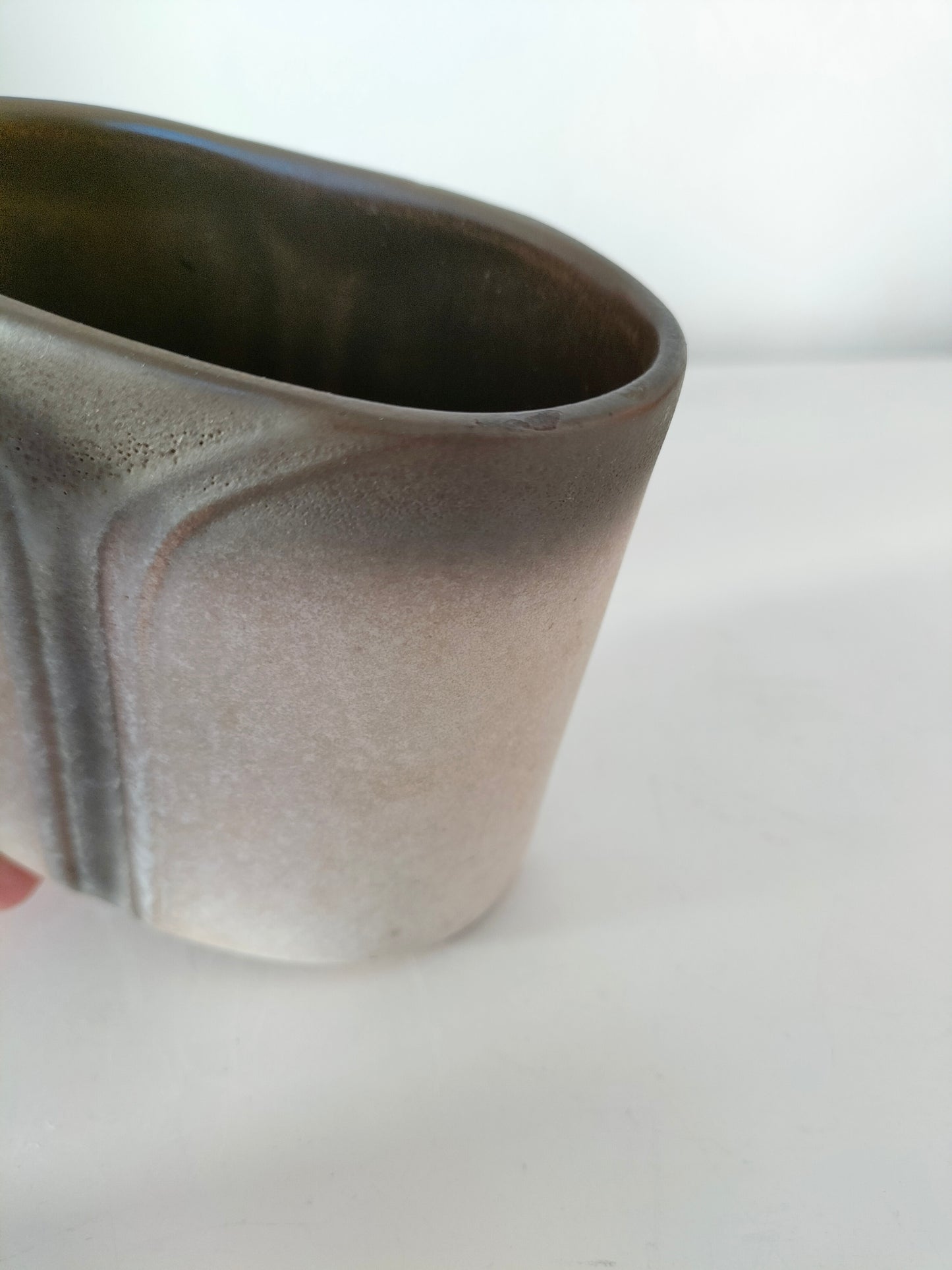 Petit vase/ pot/ photophore en grès au choix