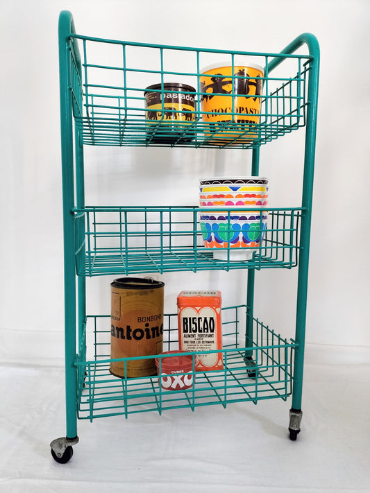 Desserte à roulettes