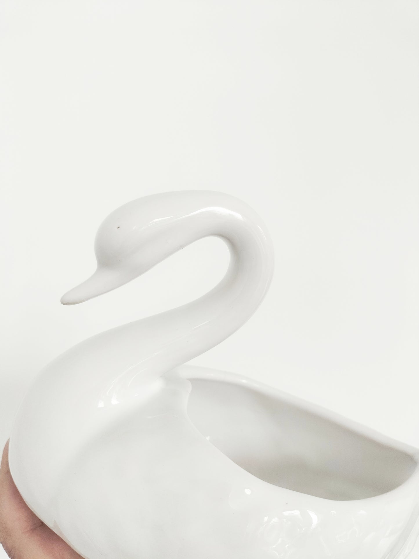 Petit cache-pot cygne