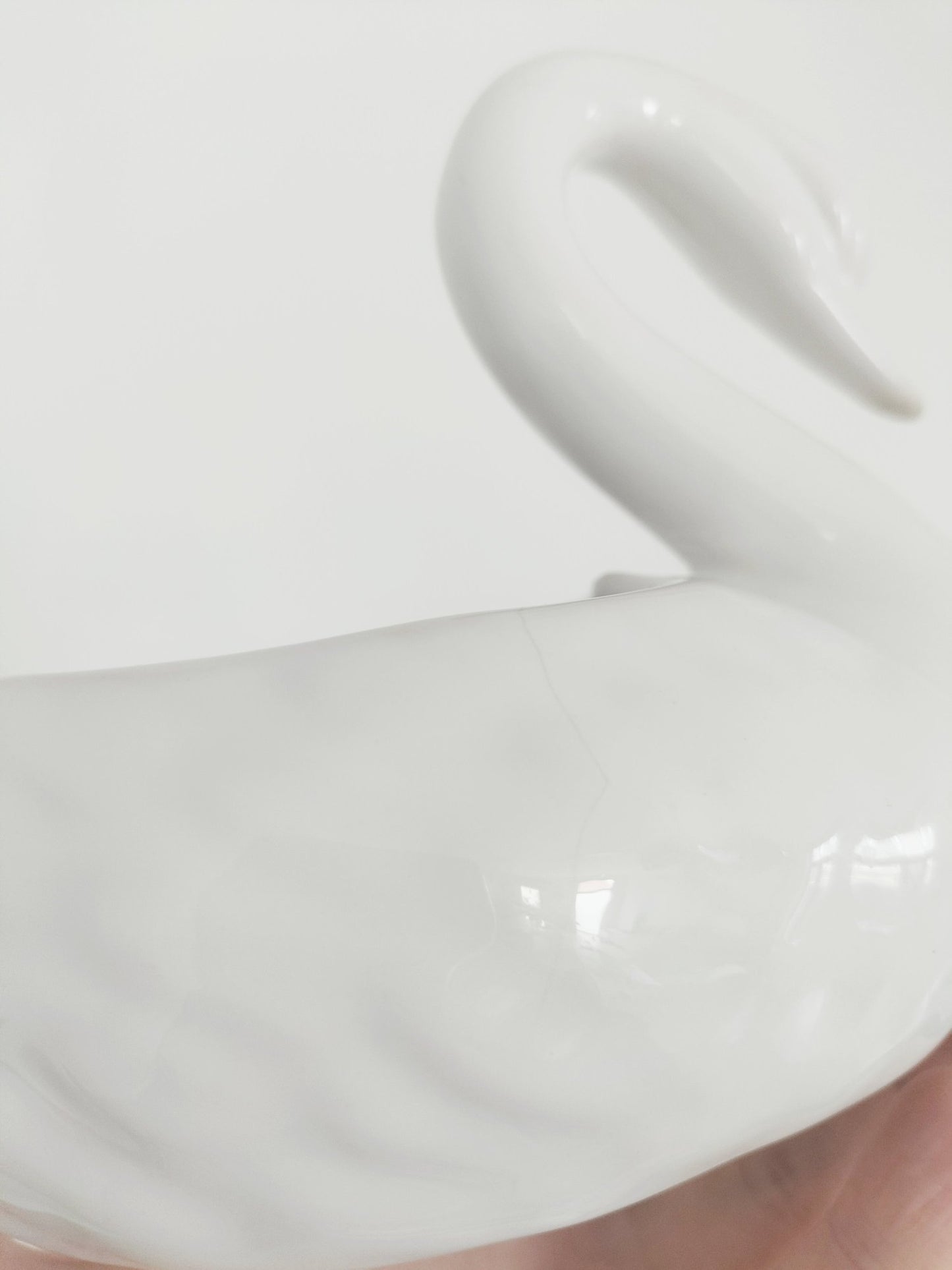 Petit cache-pot cygne