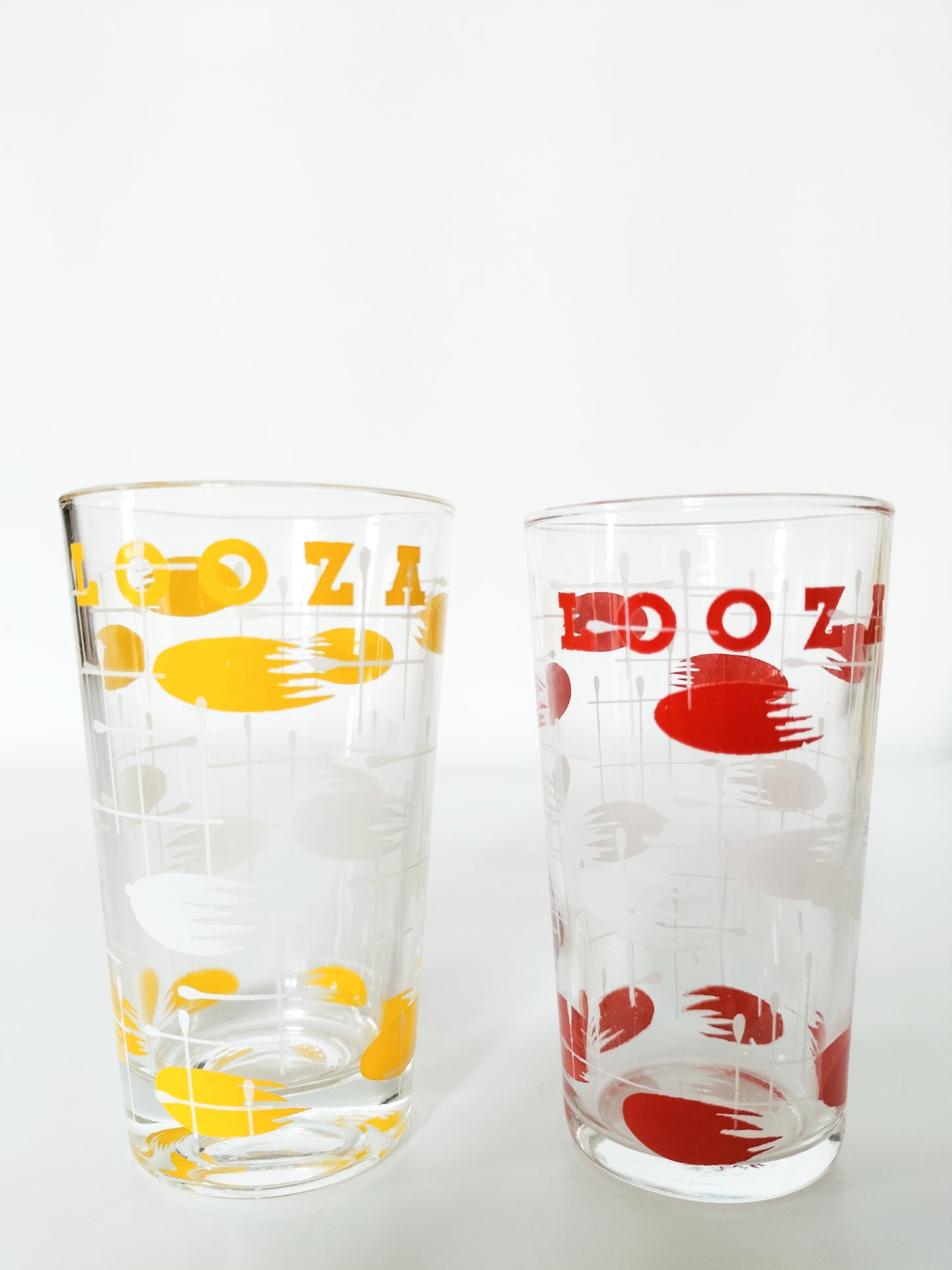 Set de 6 petits verres publicitaires Looza