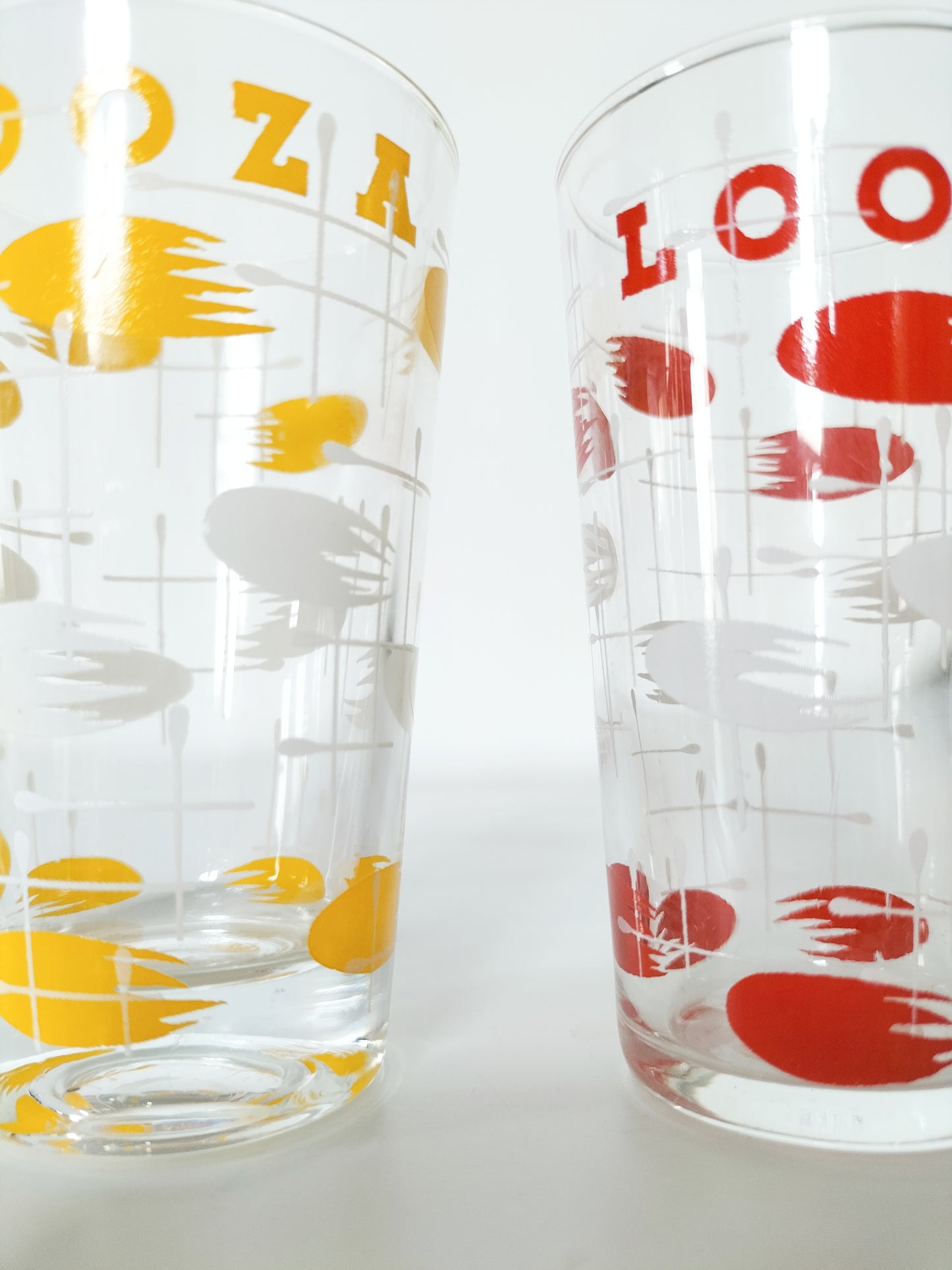 Set de 6 petits verres publicitaires Looza