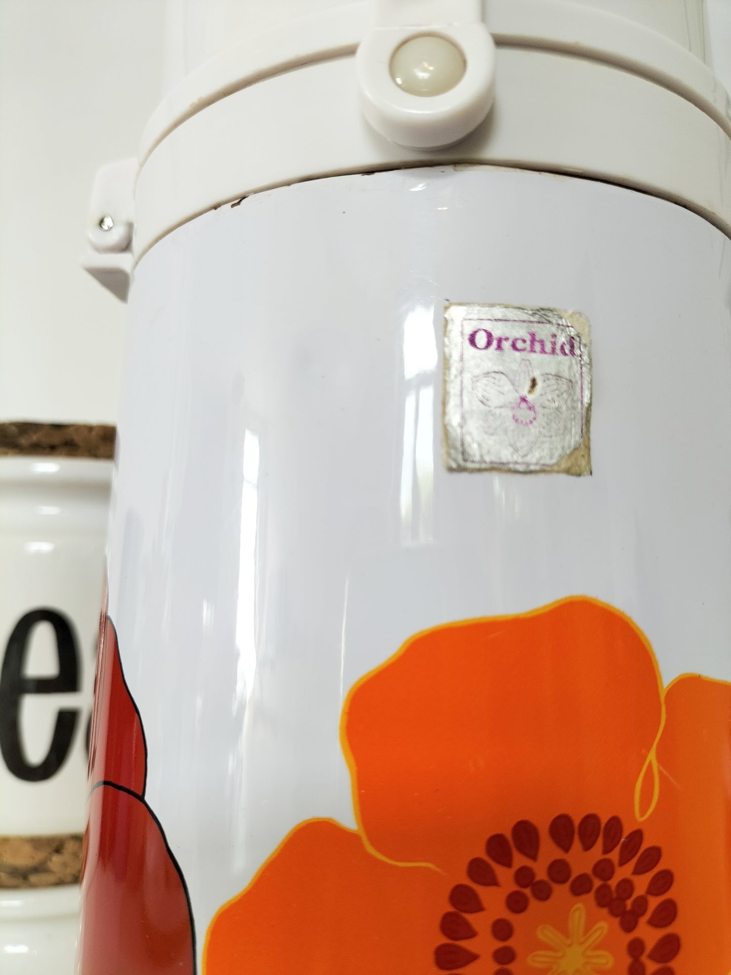 Thermos vintage Orchid