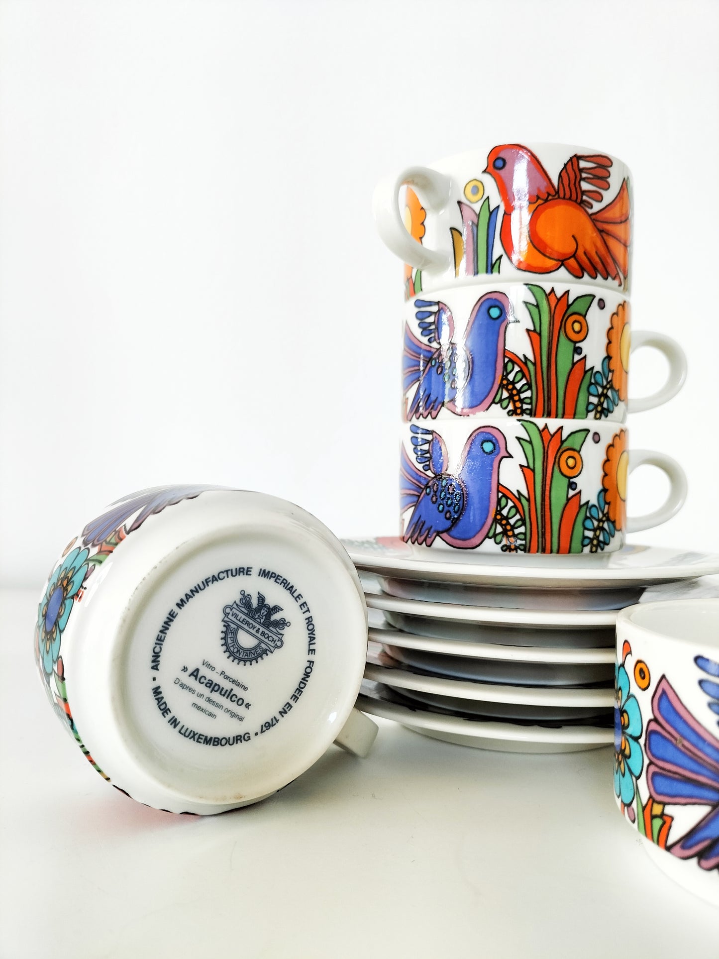 Tasse à expresso + sous-tasse Villeroy et Boch Acapulco