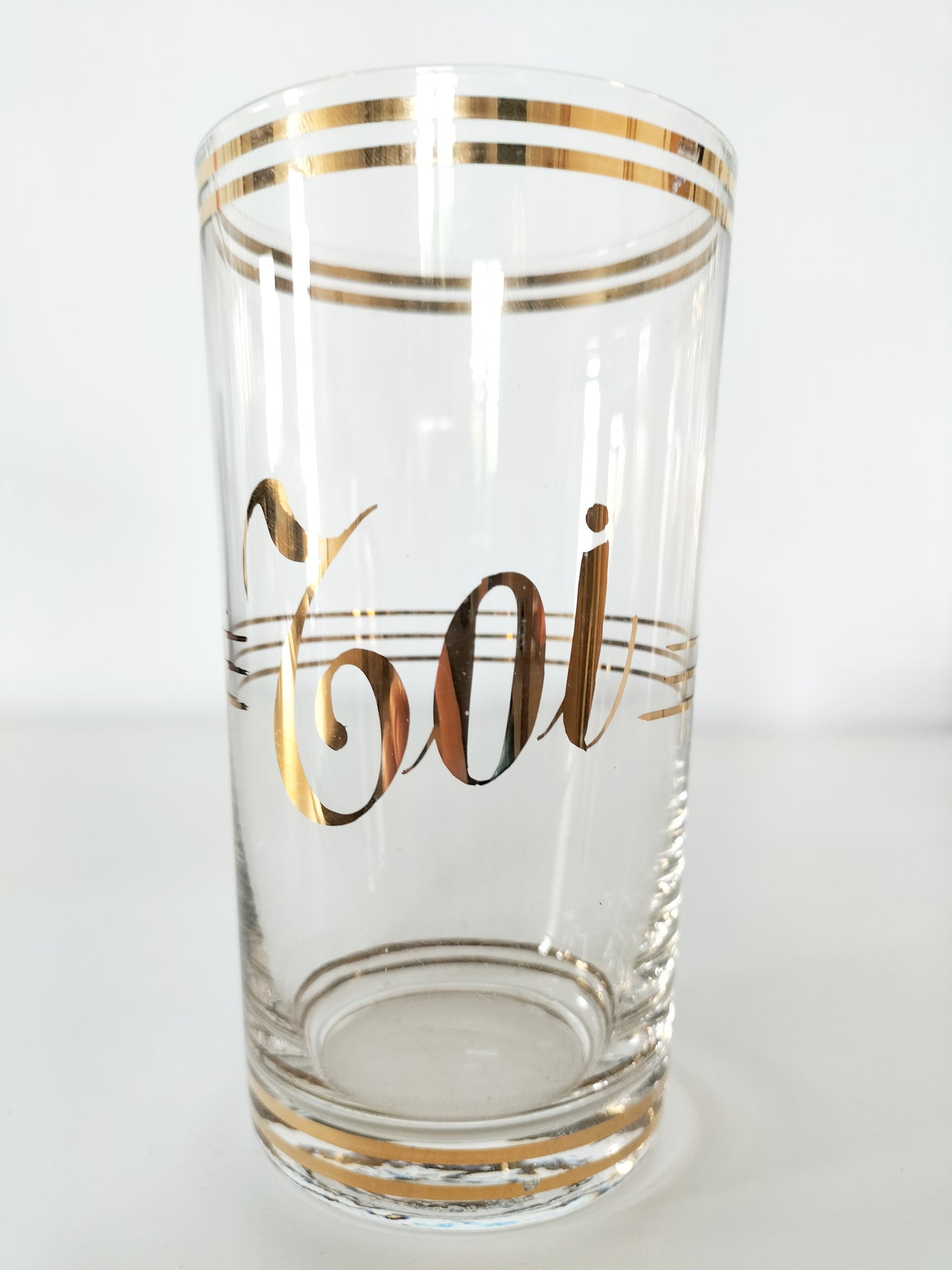 Ensemble carafe et deux verres