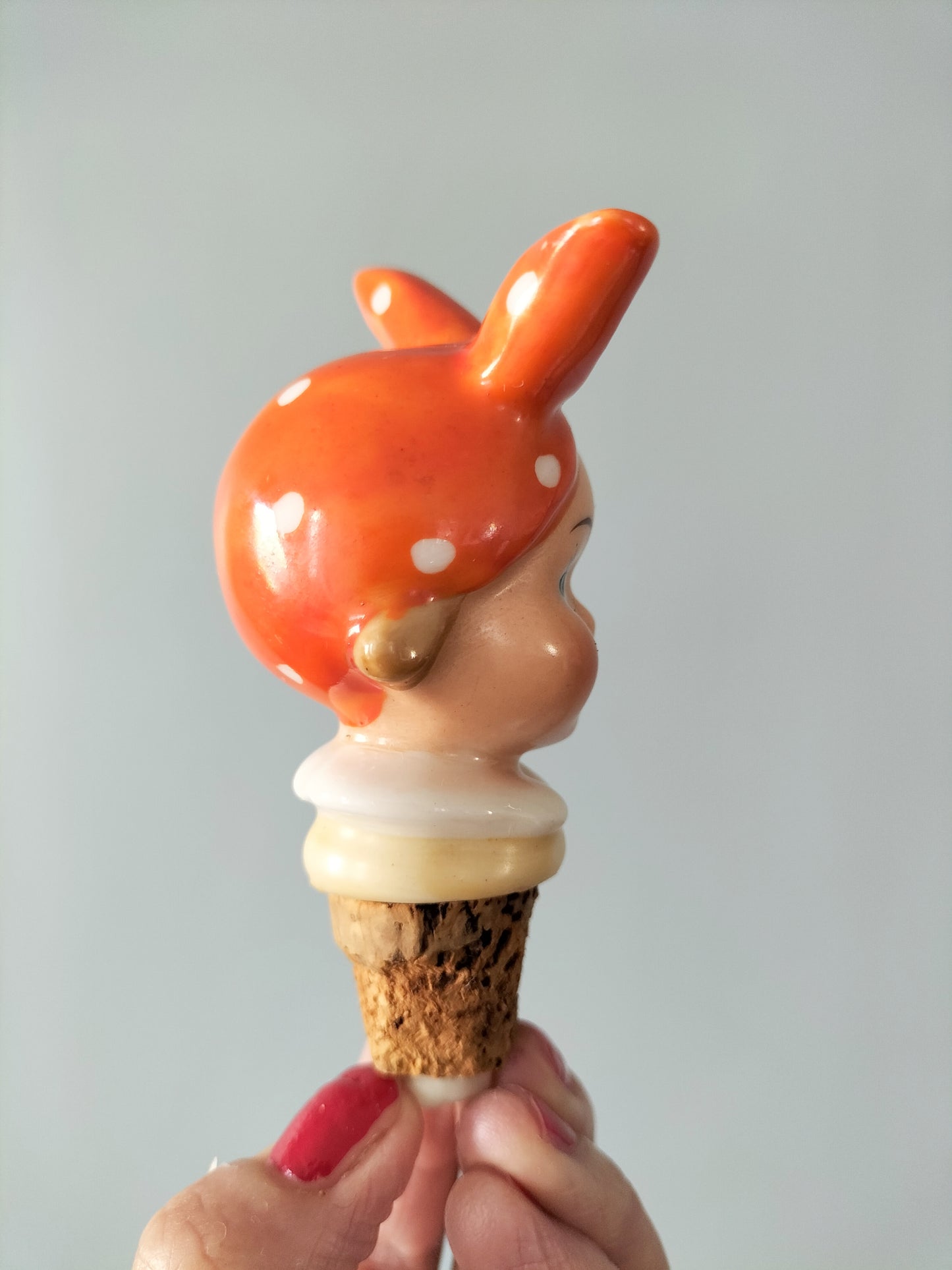 Bouchon verseur en porcelaine