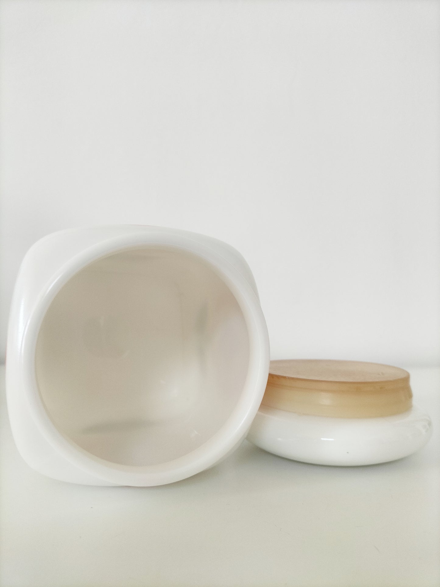 Trio pots en opaline