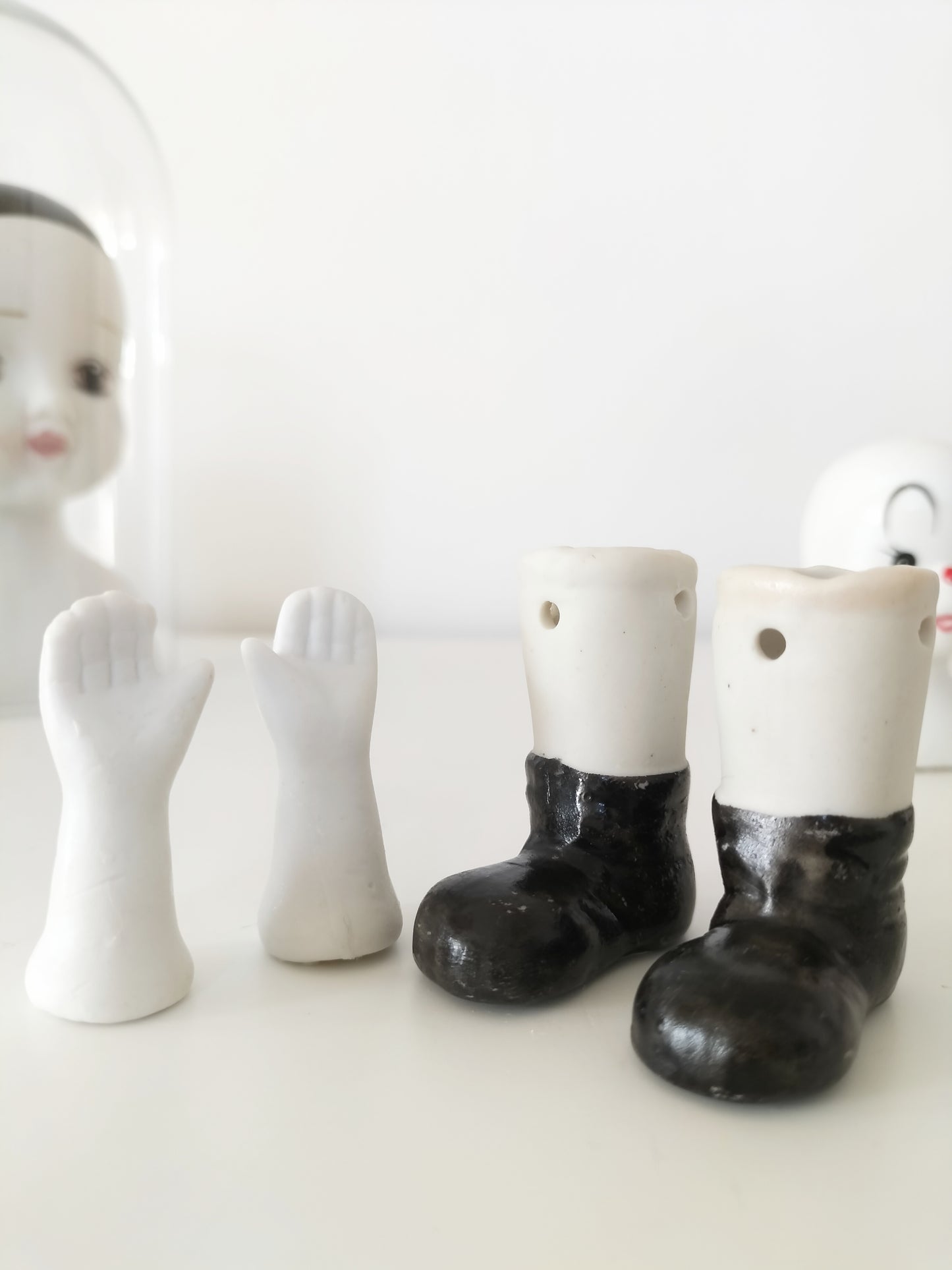 Ensemble têtes de poupées