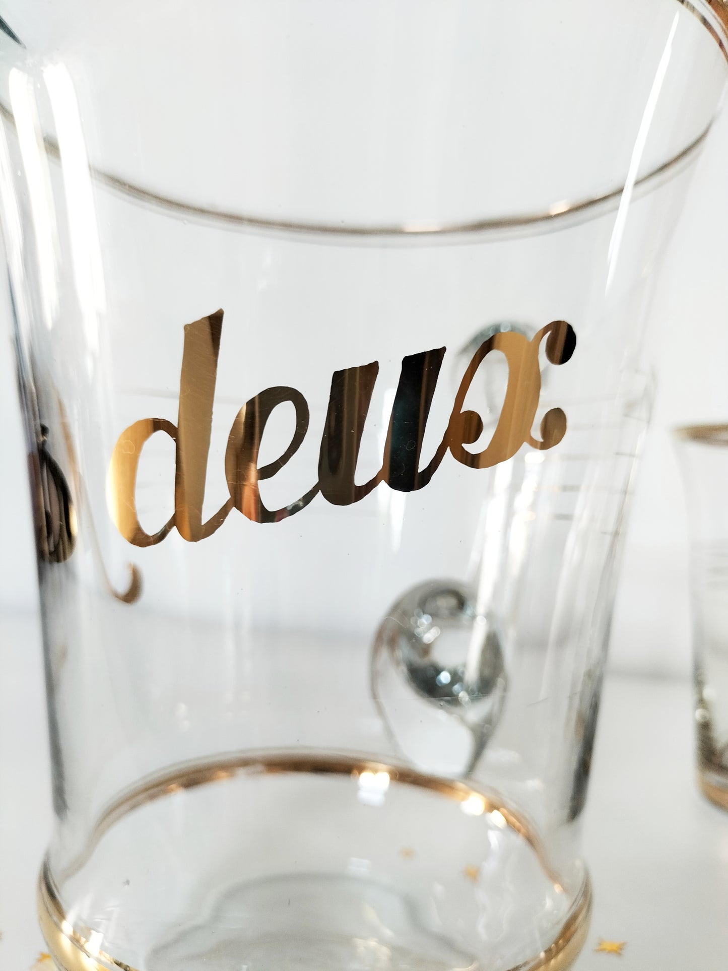 Set carafe et ses deux verres