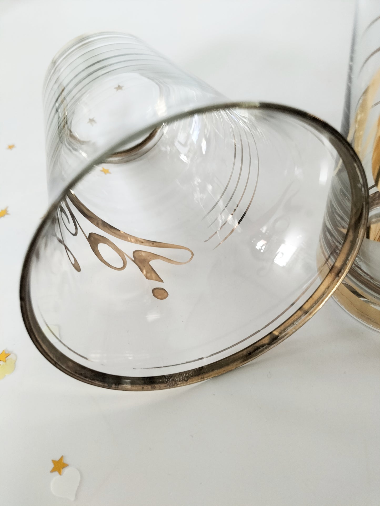 Set carafe et ses deux verres