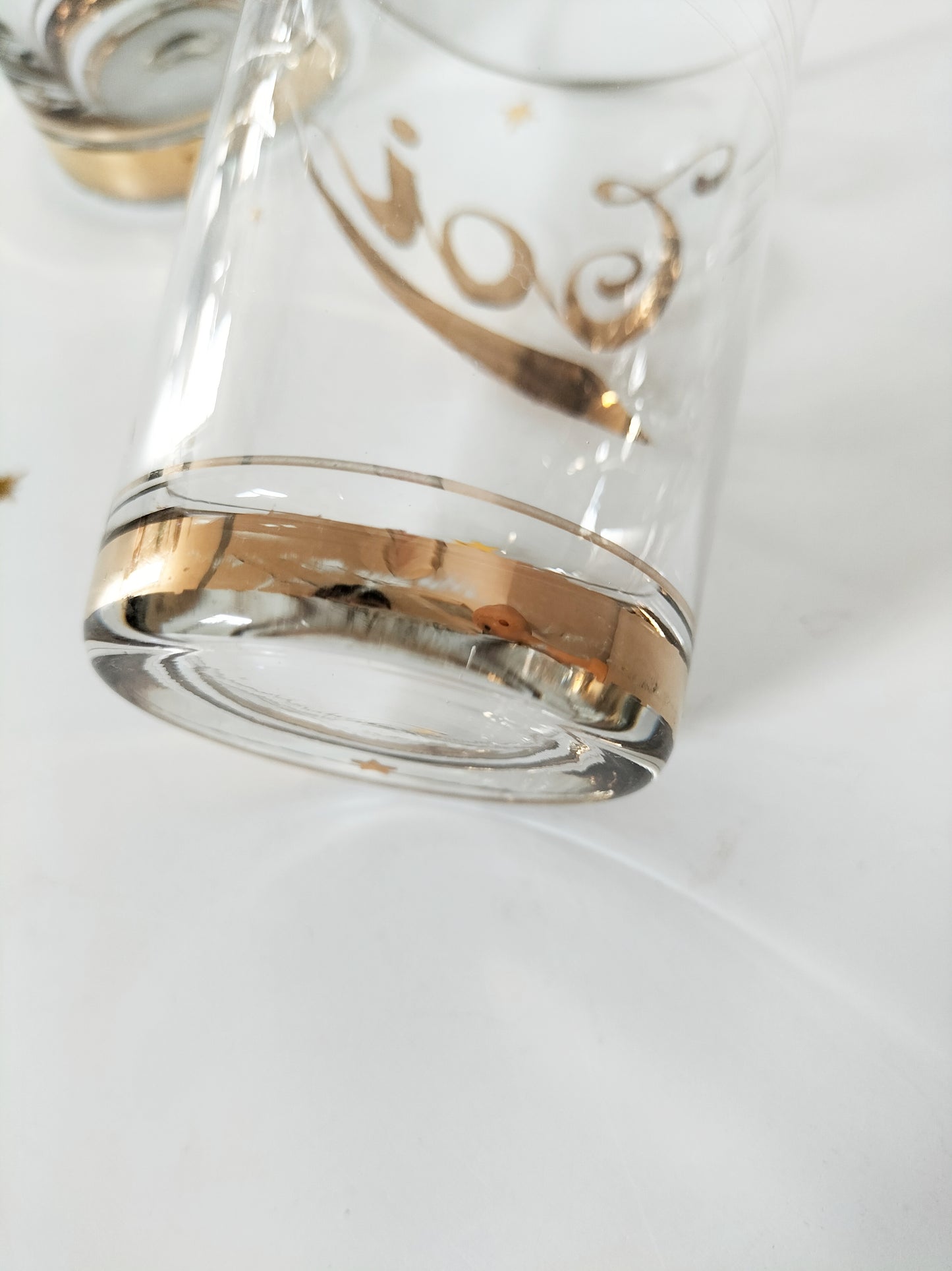 Set carafe et ses deux verres
