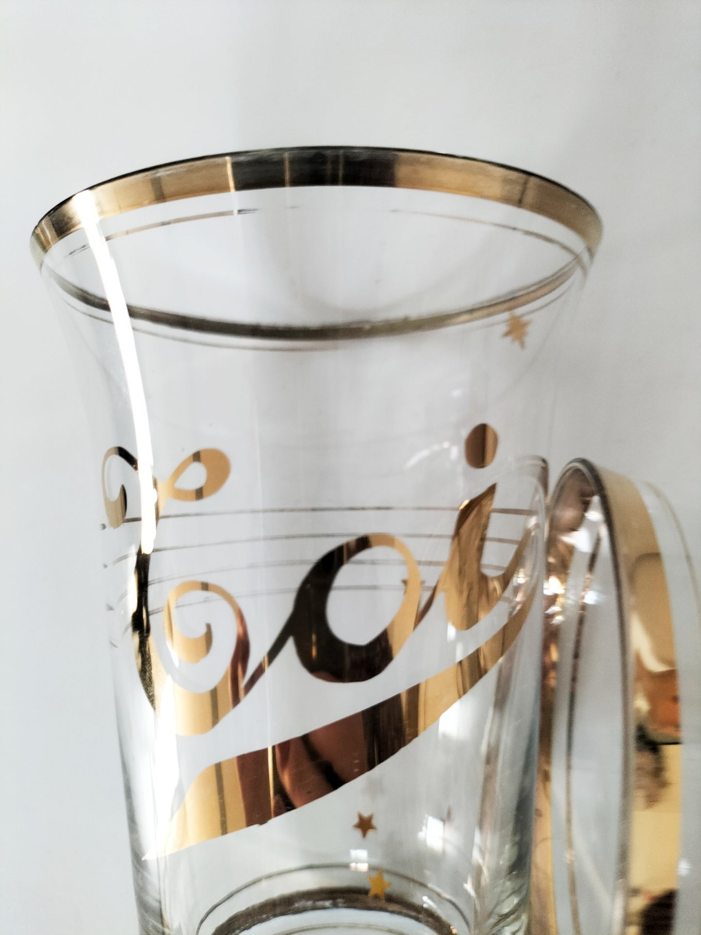 Set carafe et ses deux verres