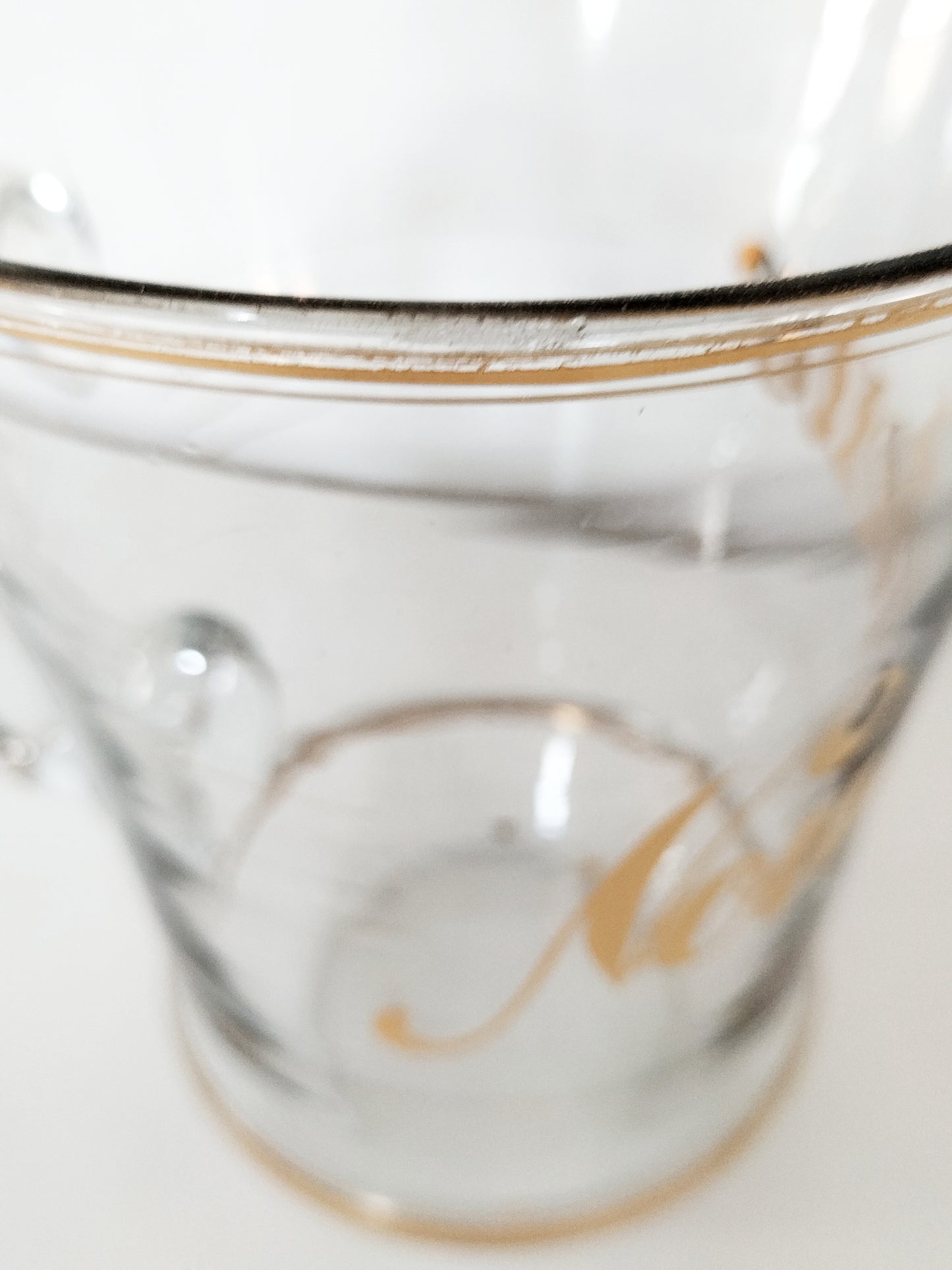 Set carafe et ses deux verres