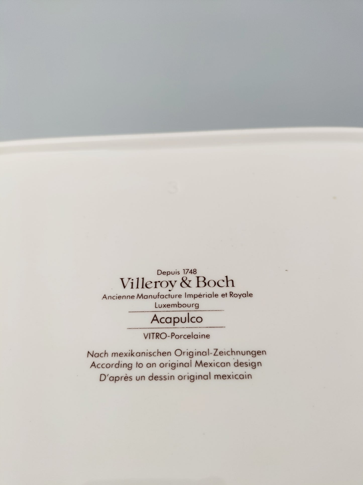 Petit plateau Villeroy & Boch Acapulco