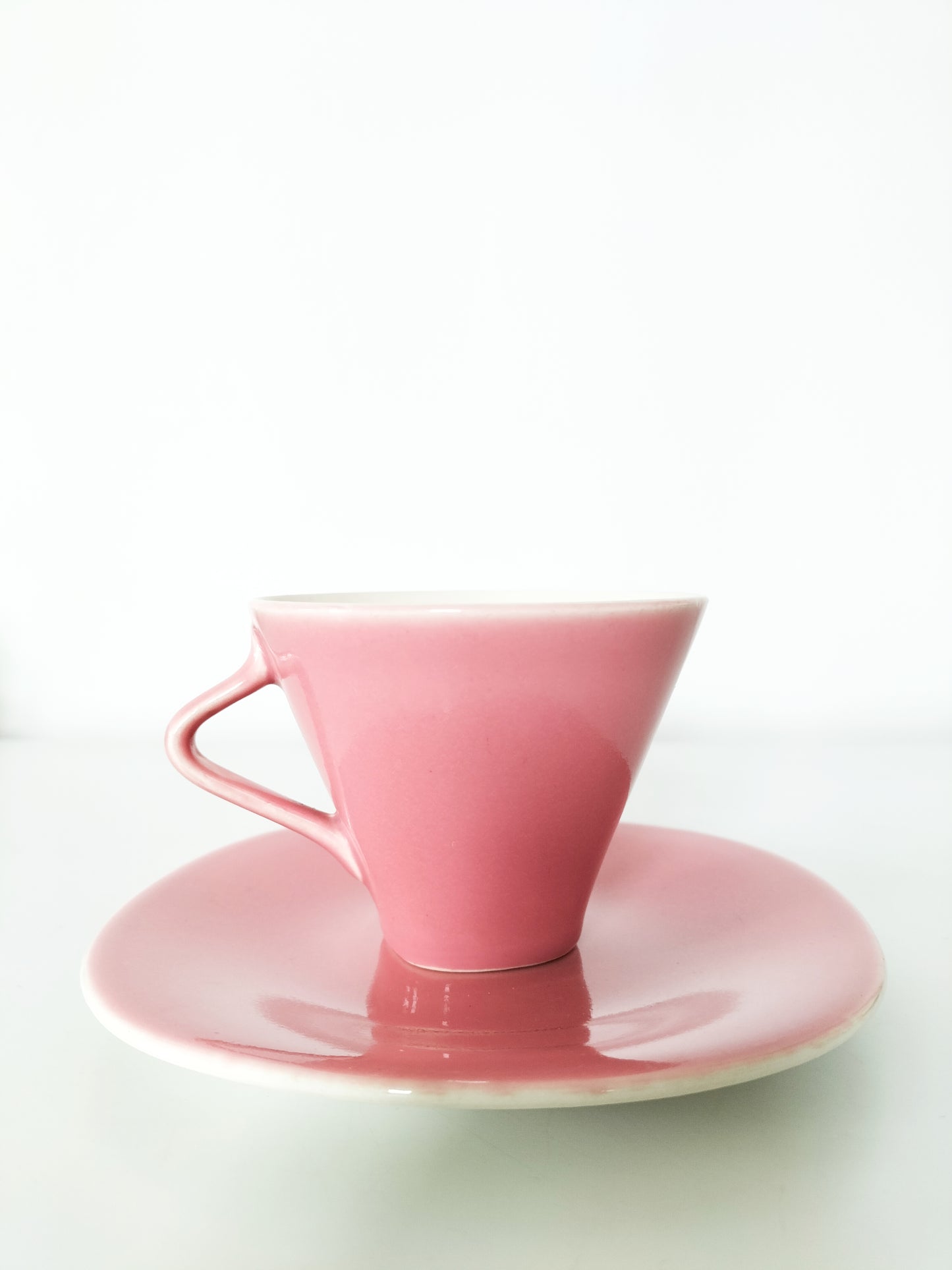 Tasse et soucoupe Boch Pastel