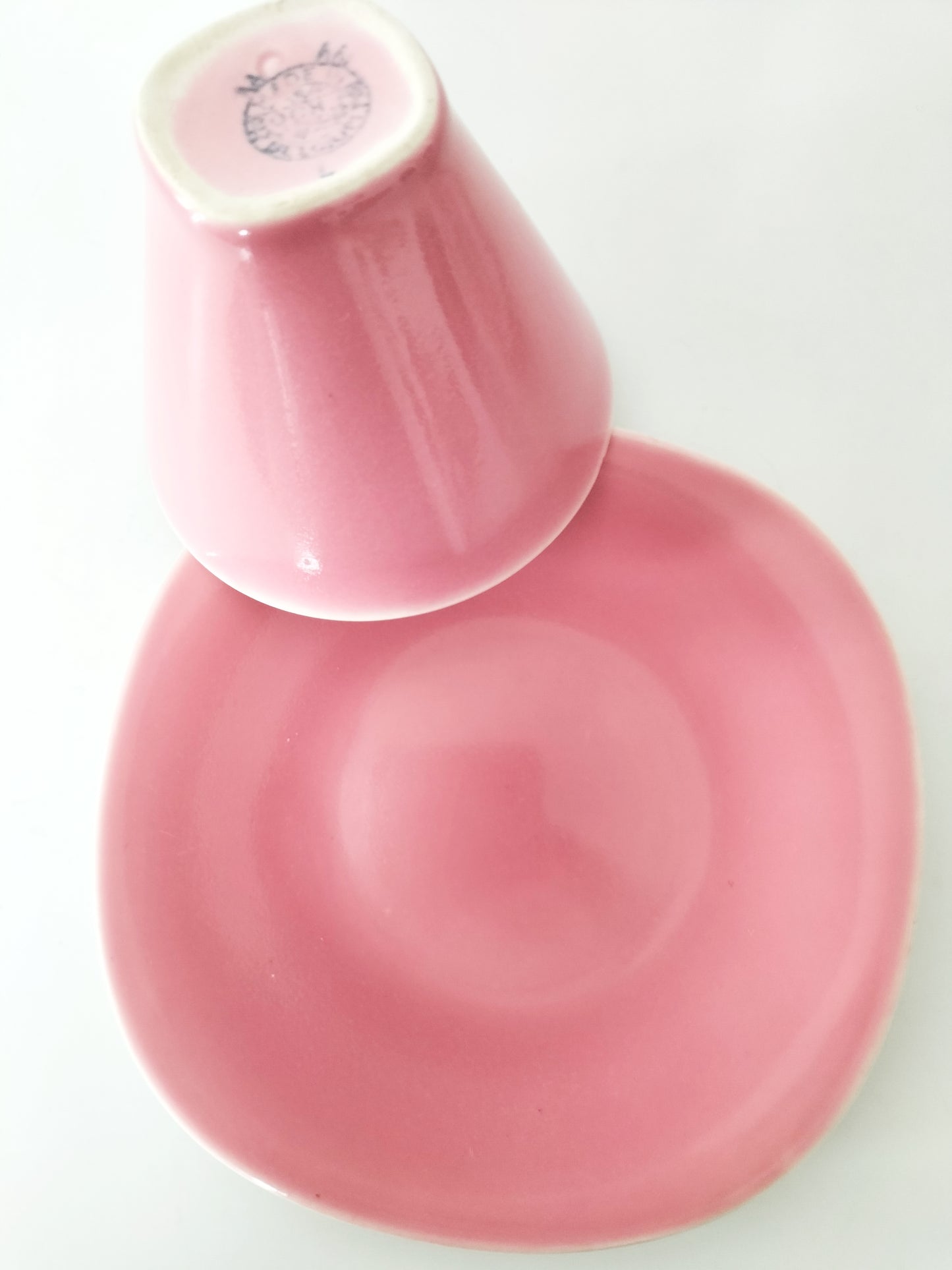 Tasse et soucoupe Boch Pastel