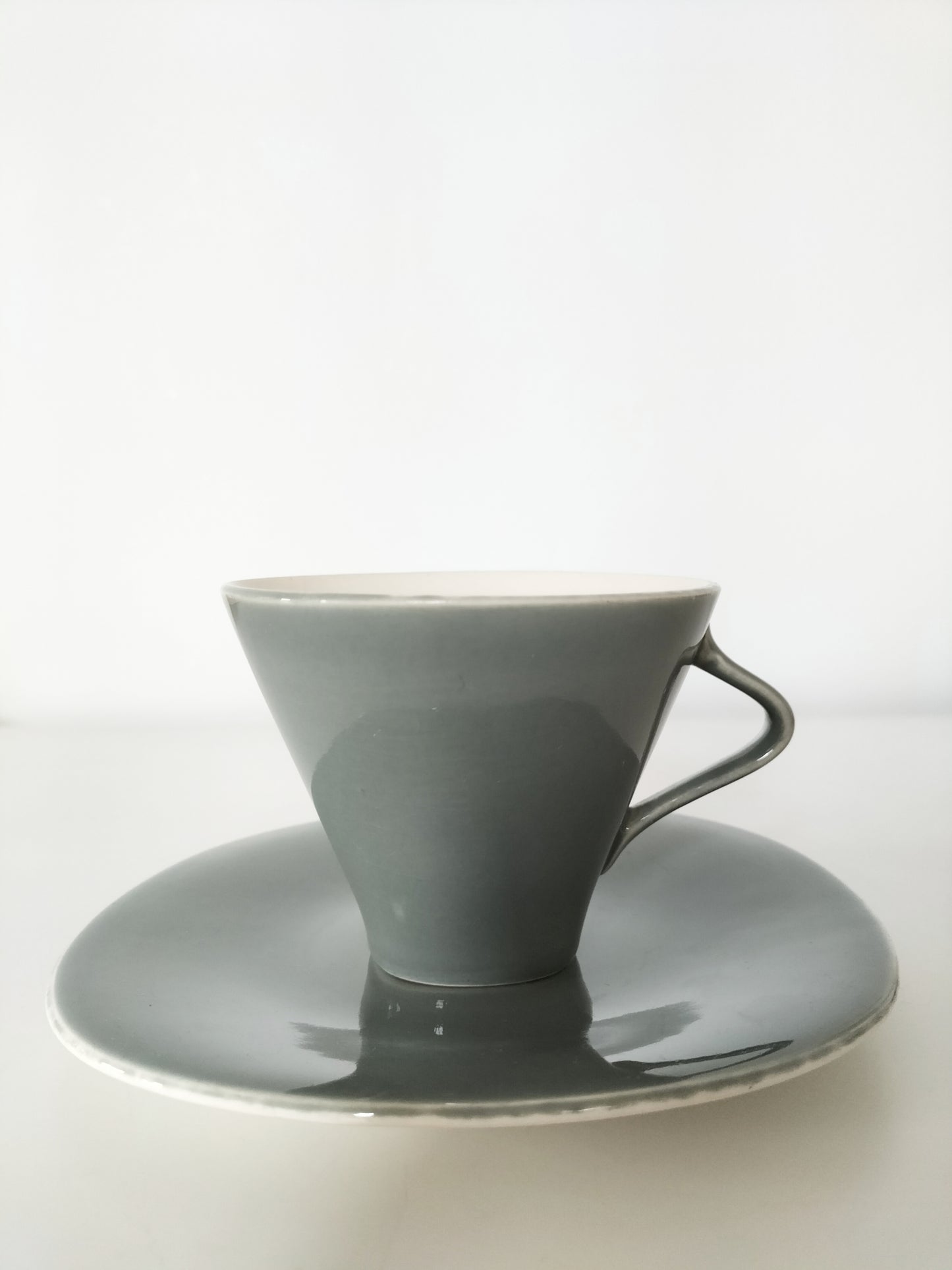 Tasse et soucoupe Boch Pastel