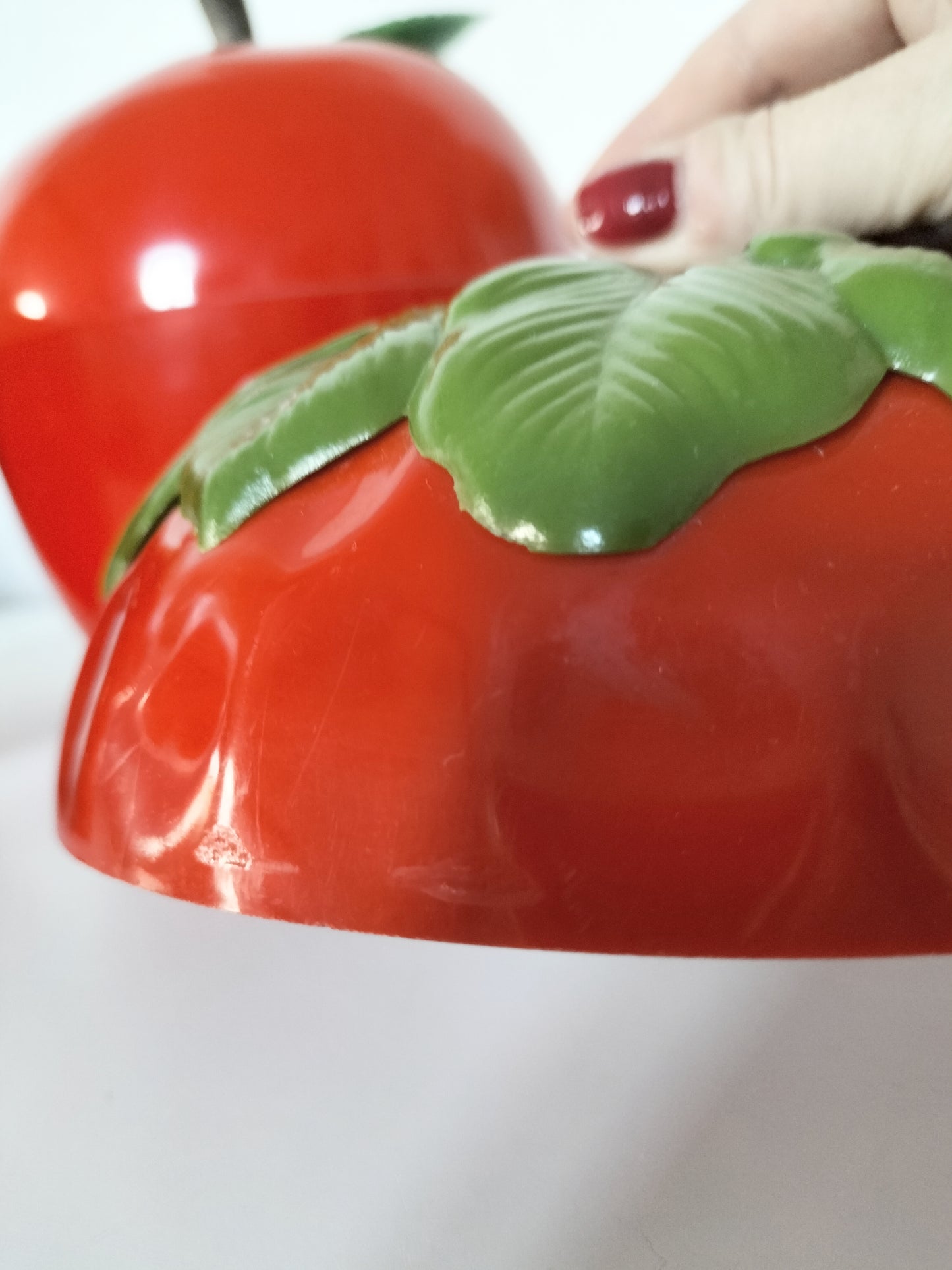 Fraise ou pomme à glaçons