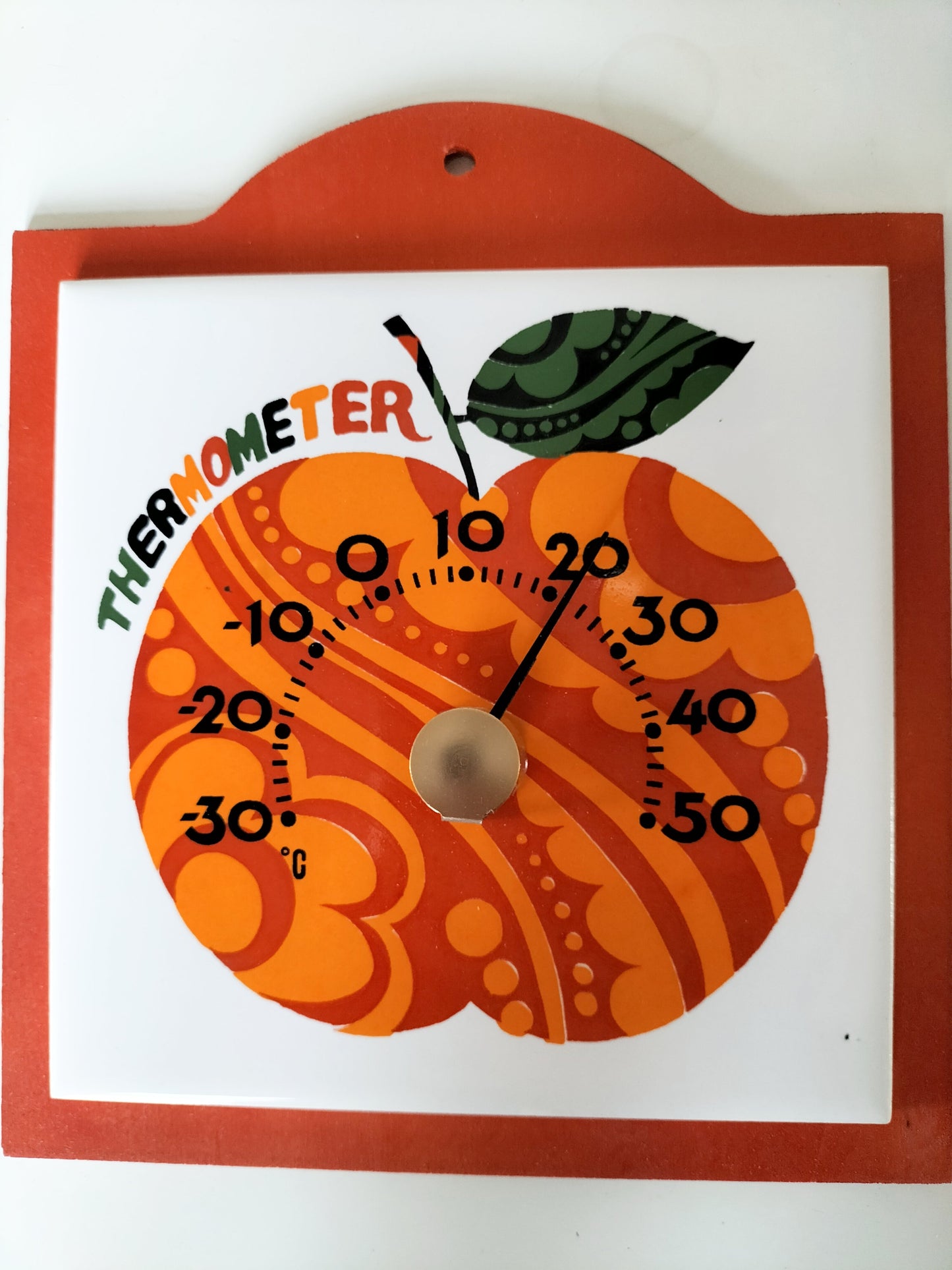 Thermomètre mural d'intérieur