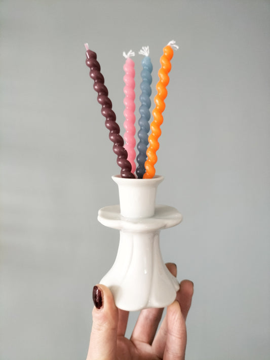 Bougeoir en porcelaine