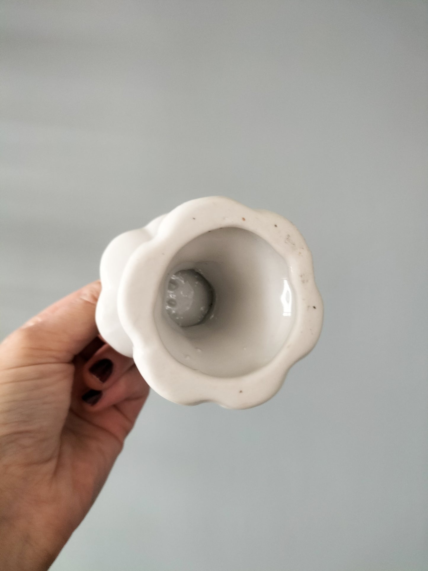 Bougeoir en porcelaine